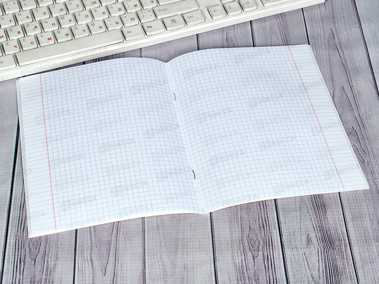 Тетрадь 40листов клетка  Hatber Собака-улыбака,079694 *10/100