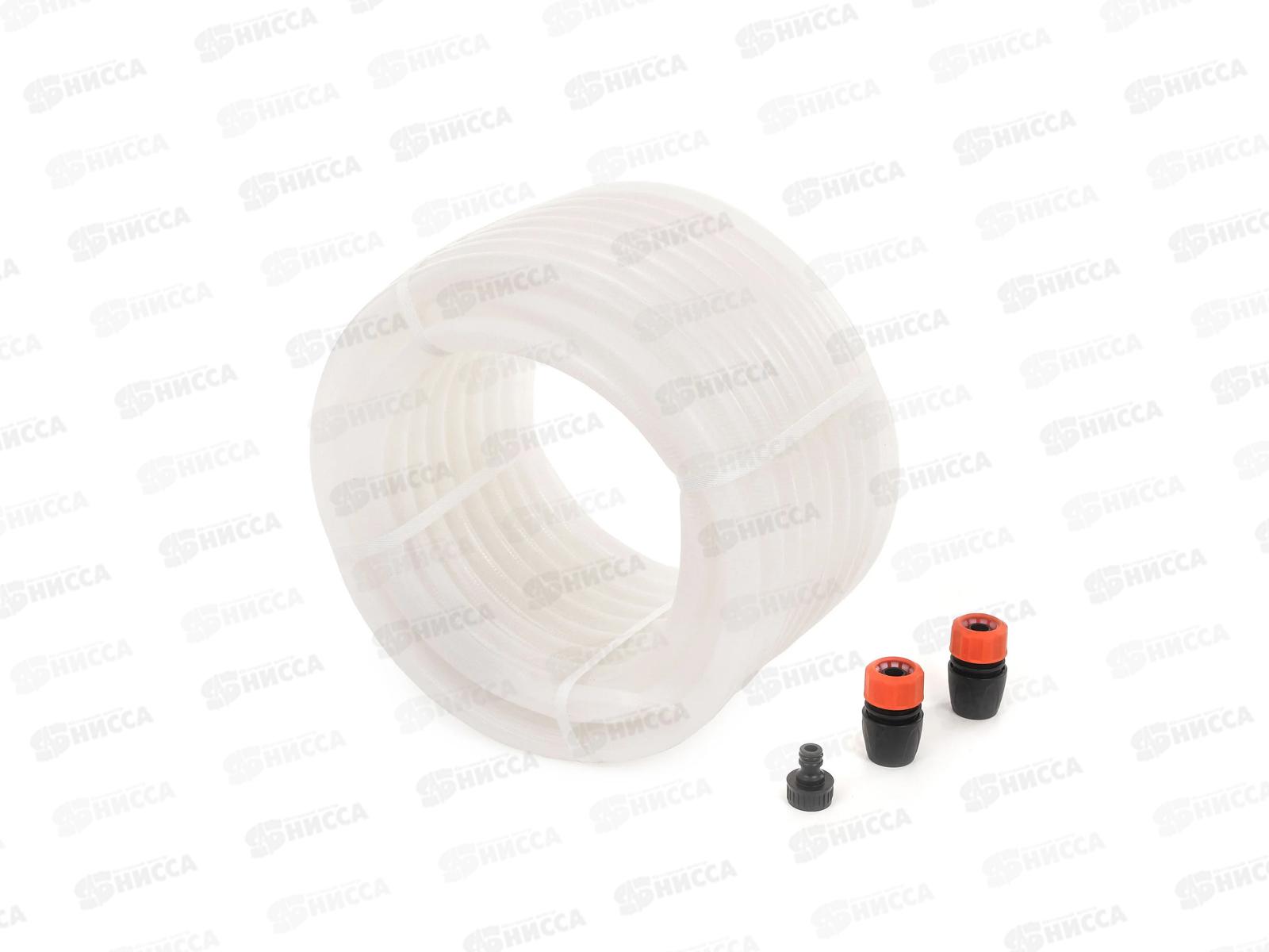 Шланг поливочный ЖУК Люкс 3/4&quot 3-хслойный прозрачный 25м