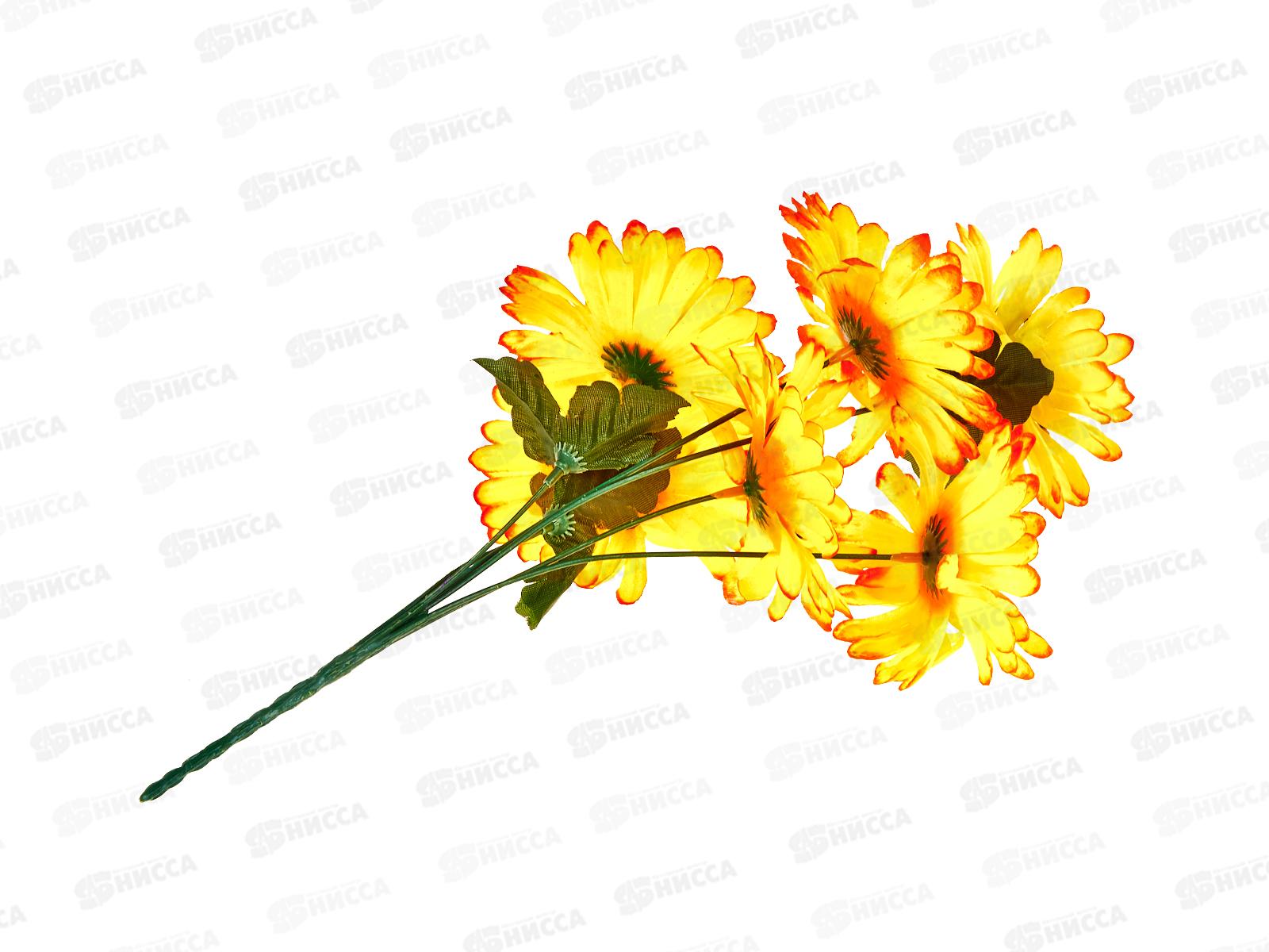 Букет астр 6голов 38см микс А-35 42488 *5/40