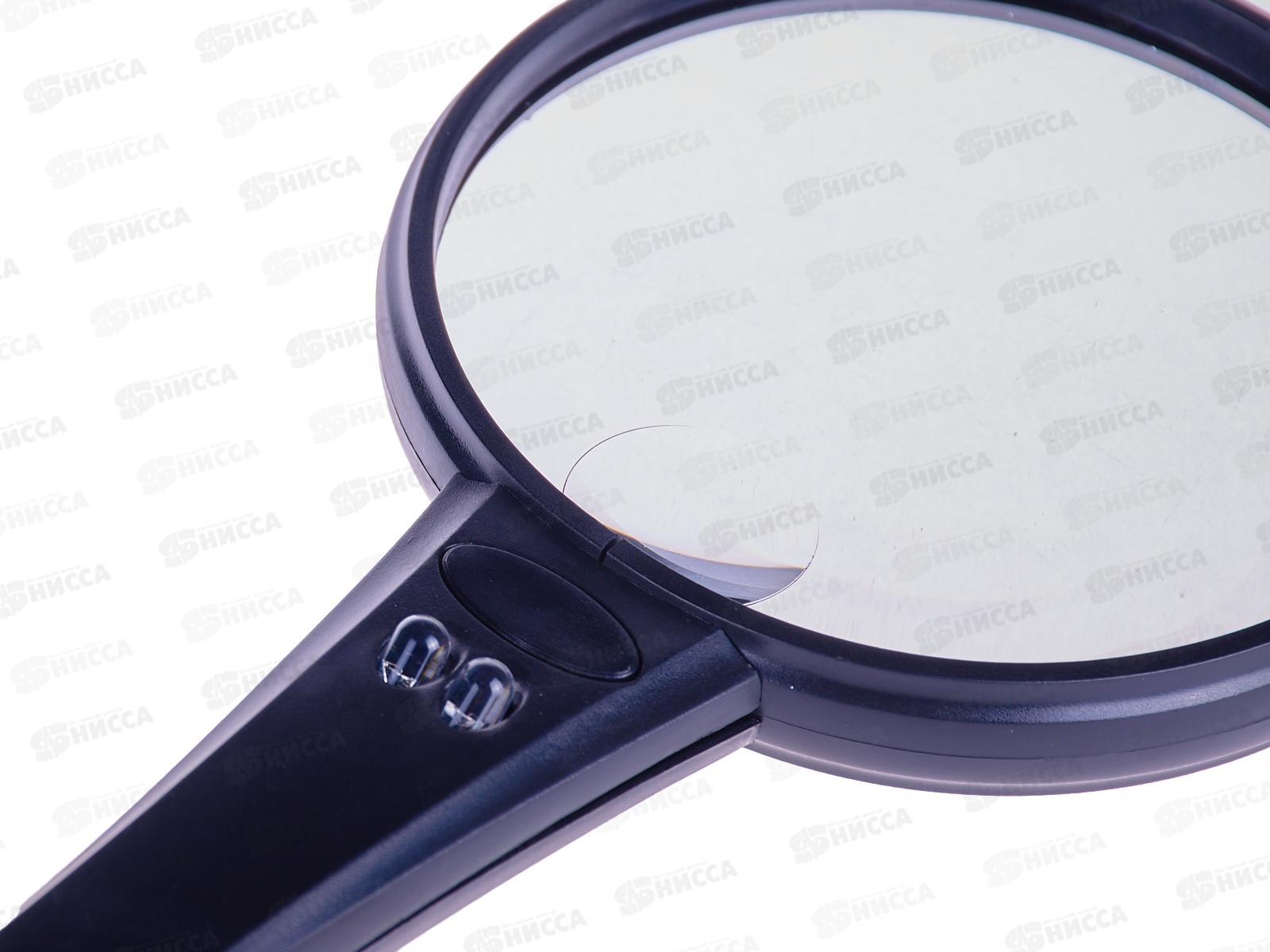 Стекло увеличительное 90мм с подсветкой MG2B (045323)  Ж