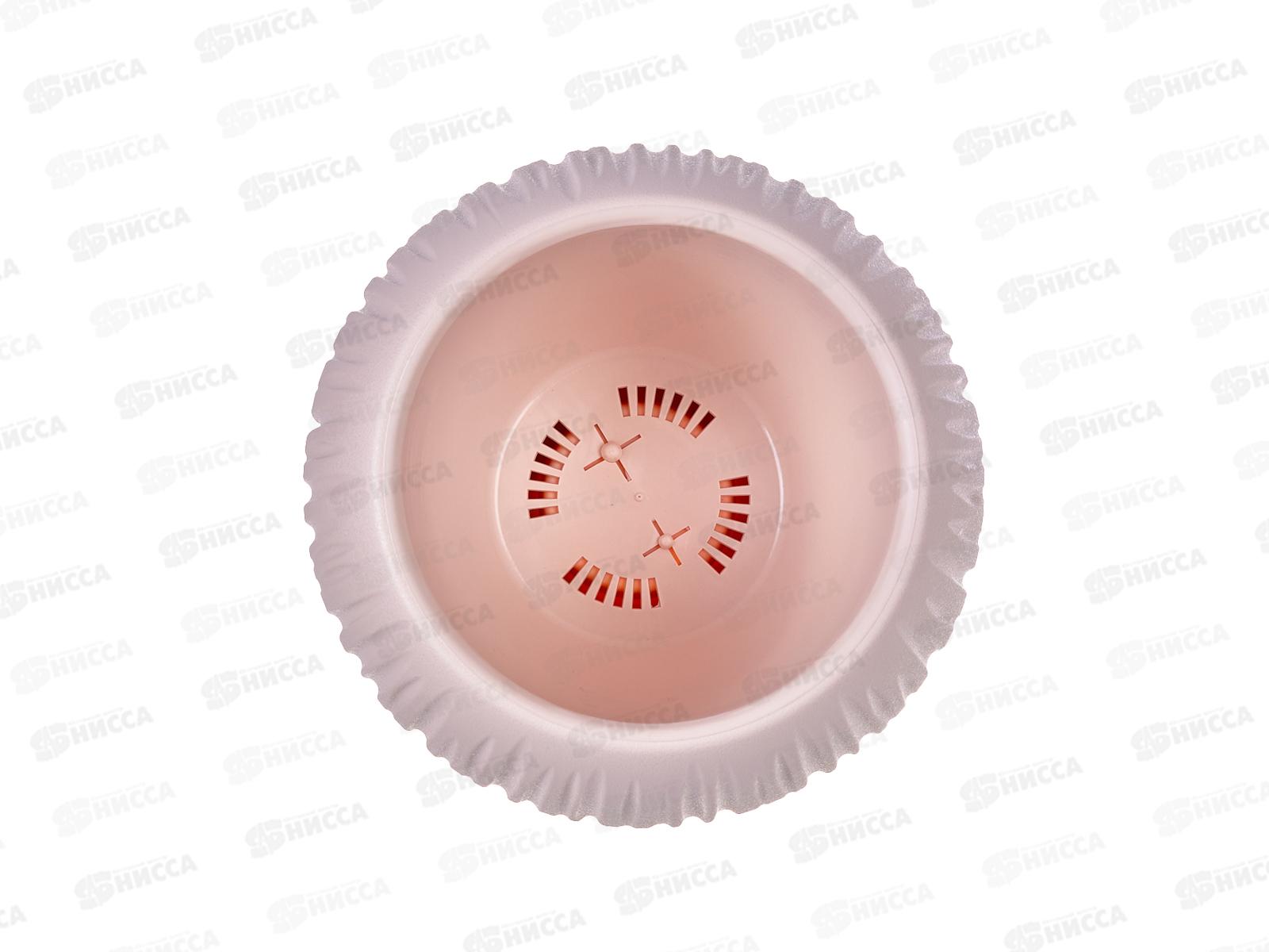 Кашпо &quotСфера&quot 1,7л Пудровый КШ-9522 *8