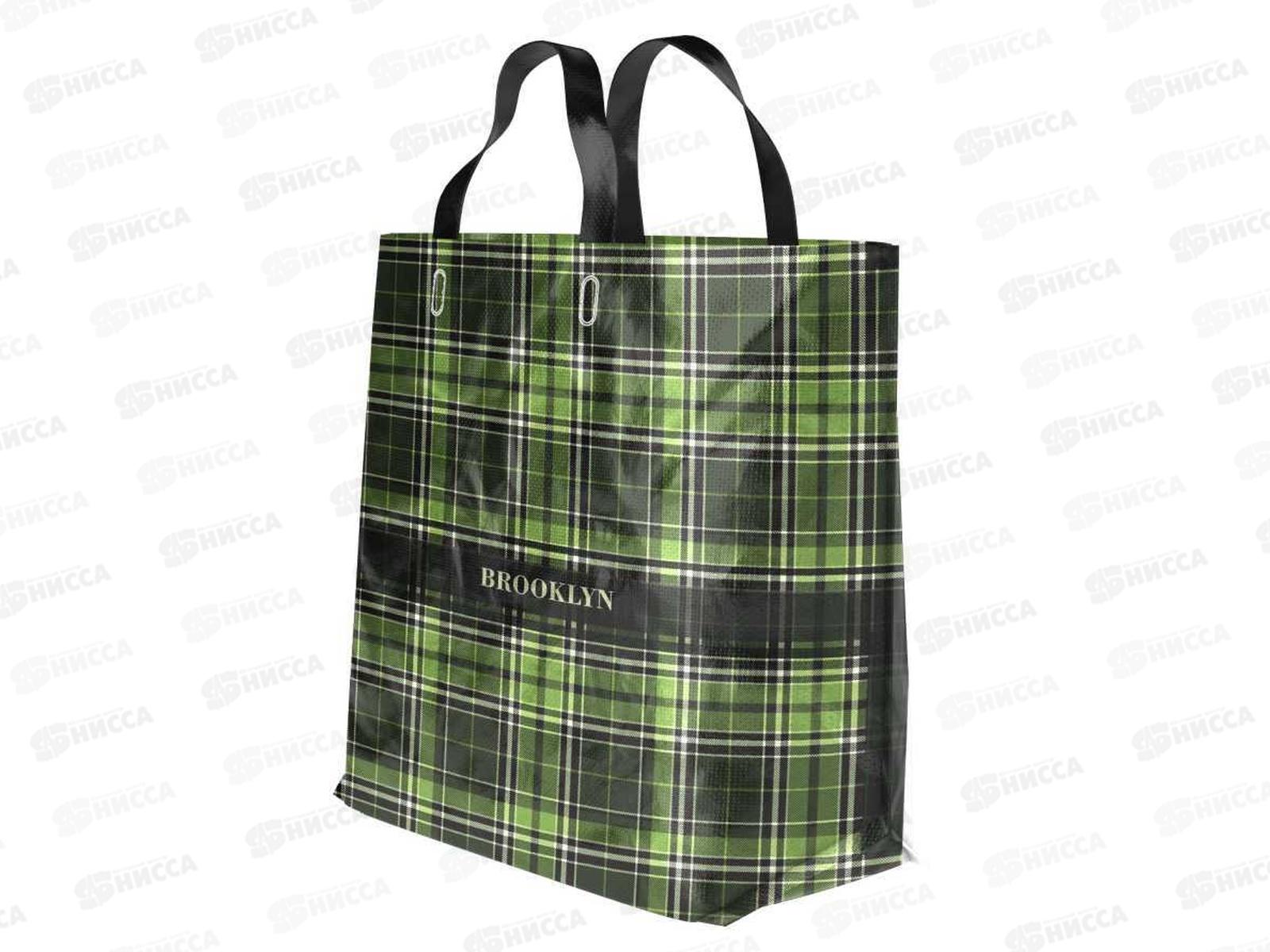 Пакет сумка  Эко ПВД 50*40 Бруклин *10/100