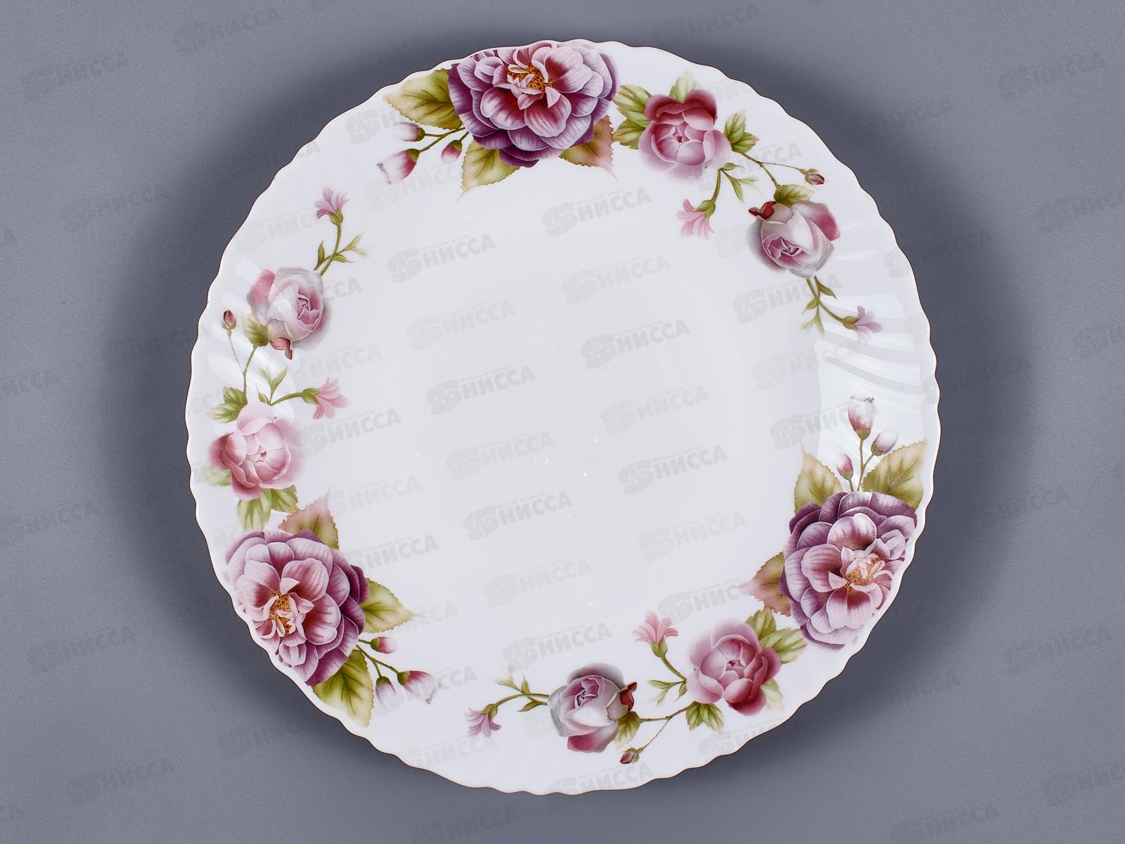 Тарелка обеденная Английская роза 24см OLHP-95/H202092