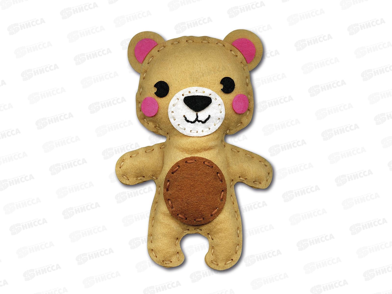 Набор для творчества. Мягкая игрушка из фетра &quotМедвежонок&quot, 04282  *28