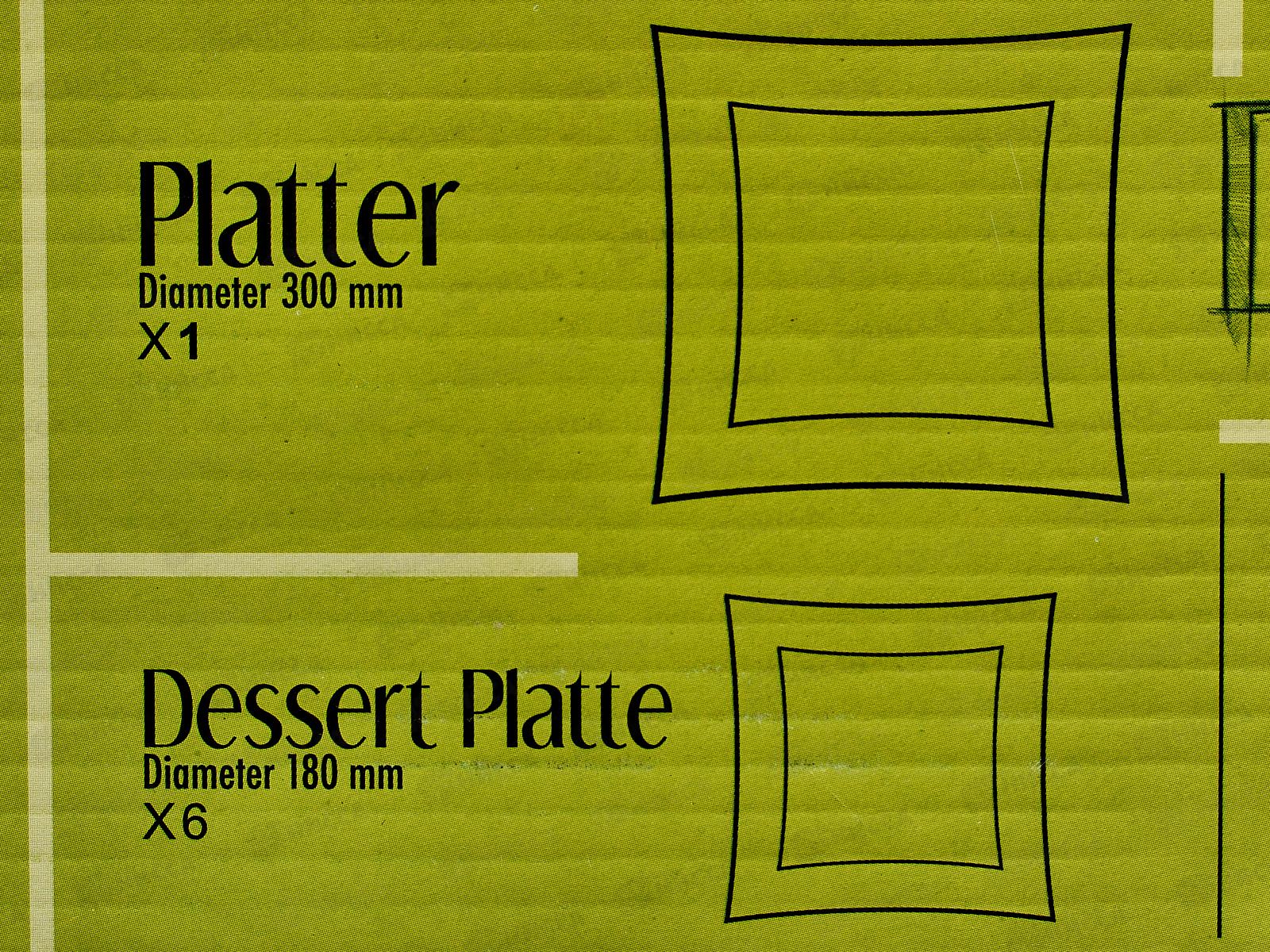 Набор тарелок из 7шт &quotАркофам&quot 238А