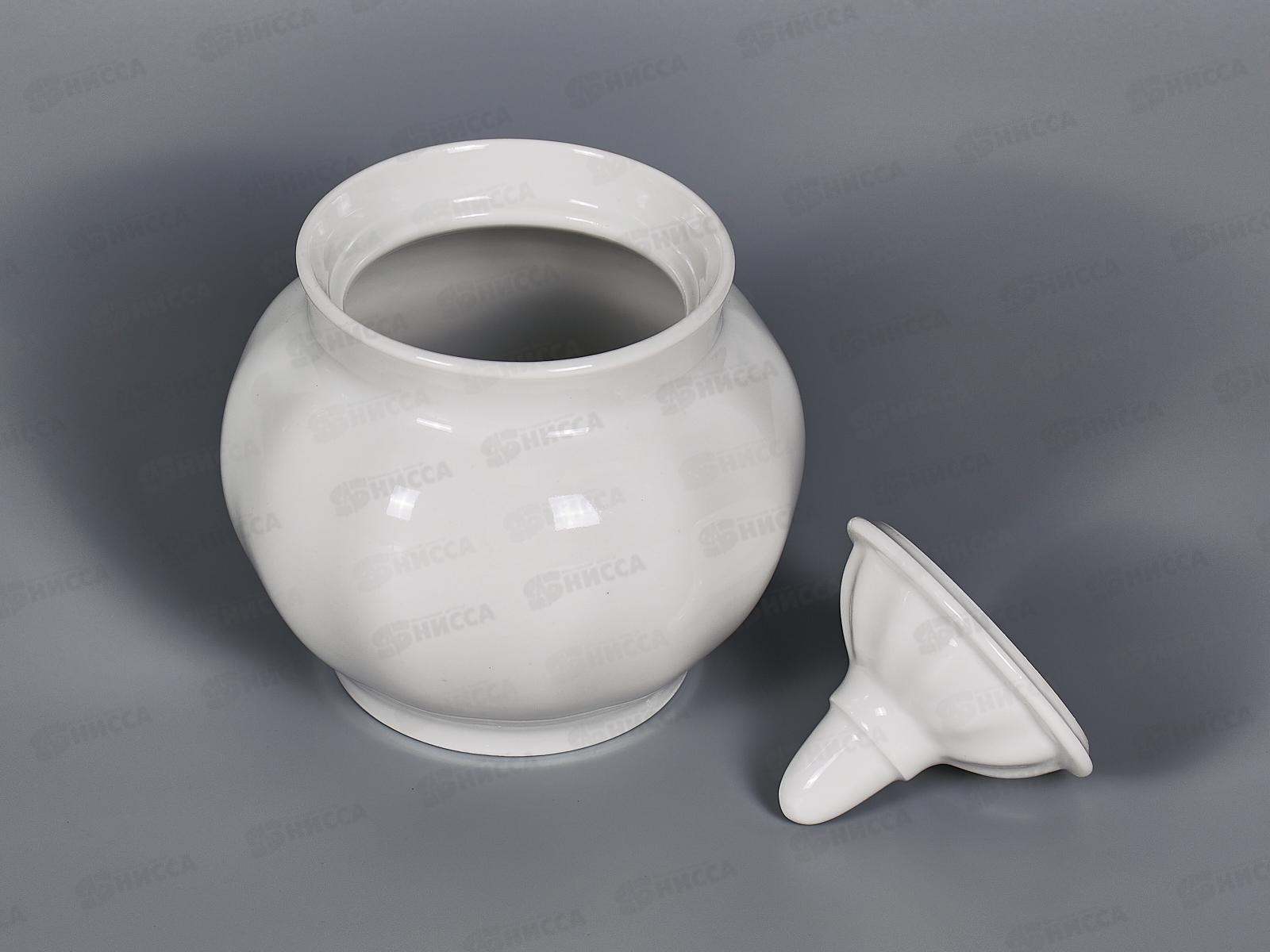 Сахарница 600см3 Гранатовый Белье *12  038052