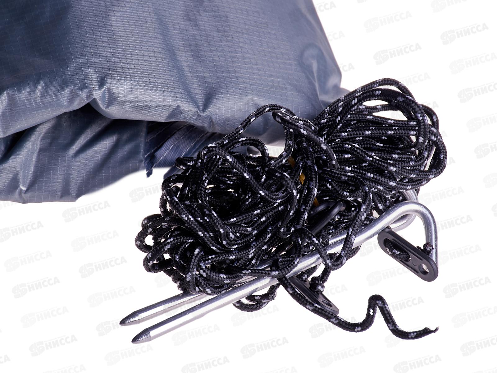 Тент универсальный 360*290см с колышками и веревками 768023