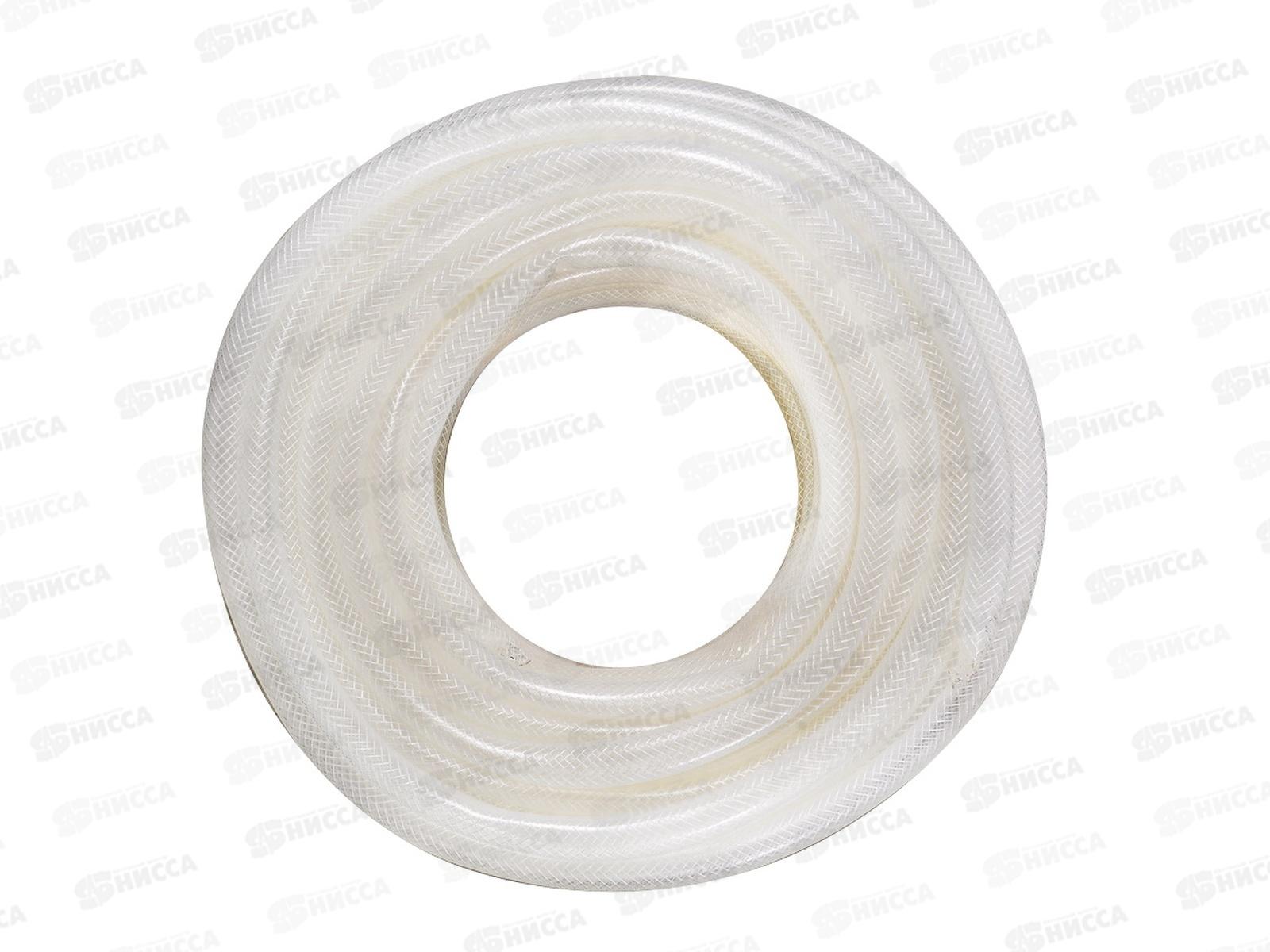 Шланг поливочный &quotСиликон&quot трёхслойный армированный 3/4&quot 50м (прозрачный) Вихрь