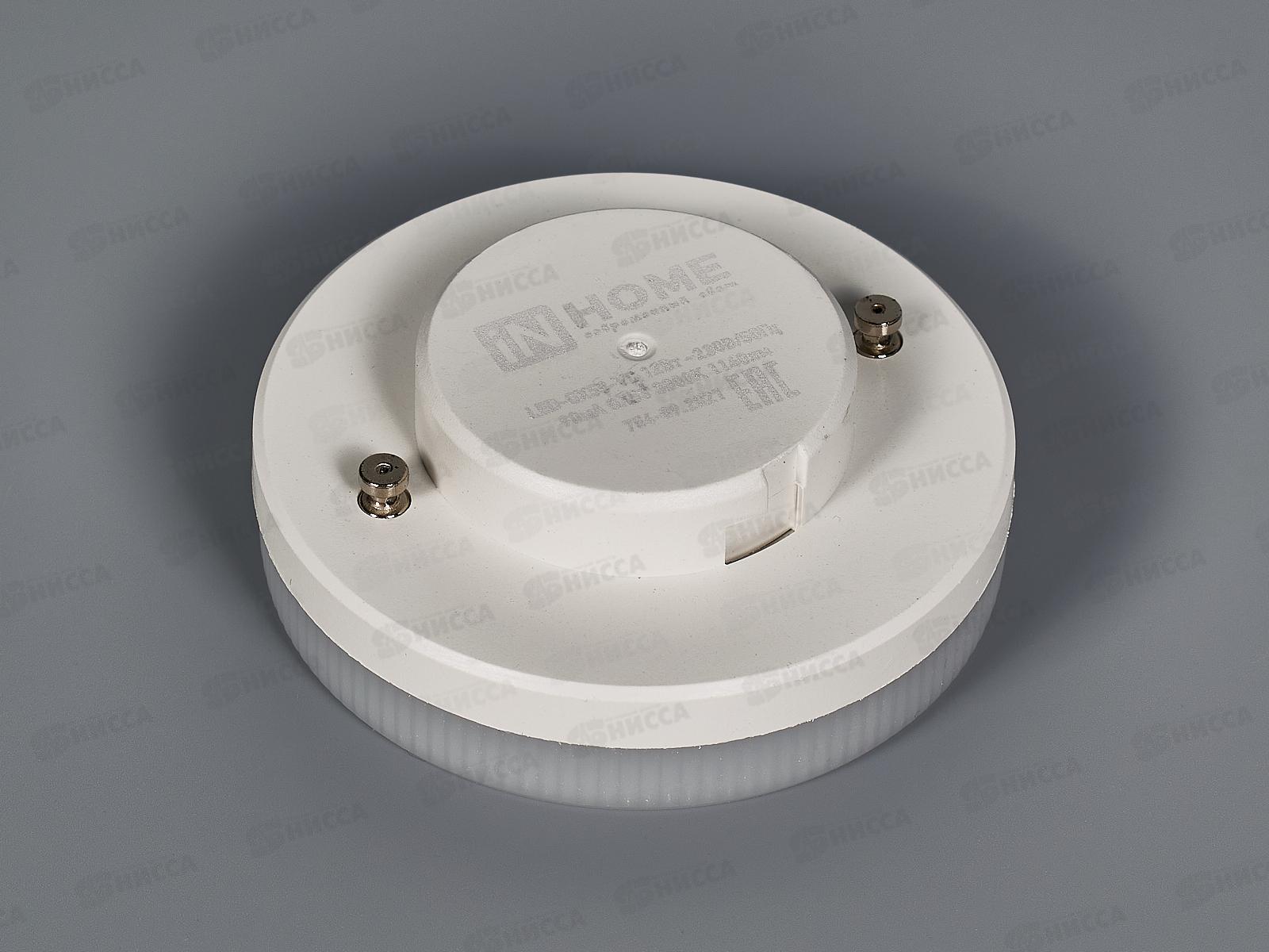 Лампа светодиодная IN HOME LED-GX53-VC 12Вт  3000К 1140Лм *100