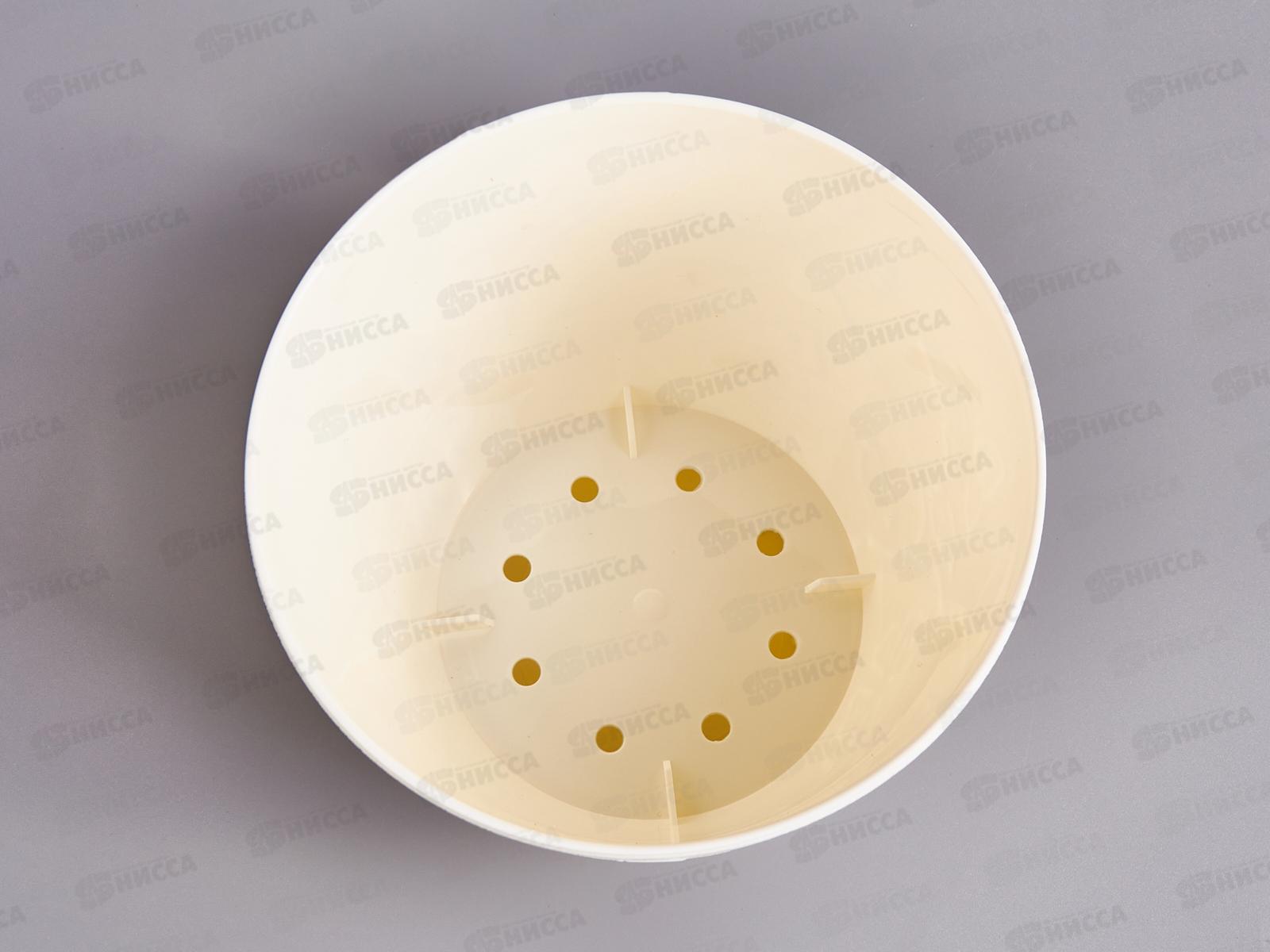 Горшок для цветов &quotButterflies&quot D145мм 1,4л молочный туман 401210048