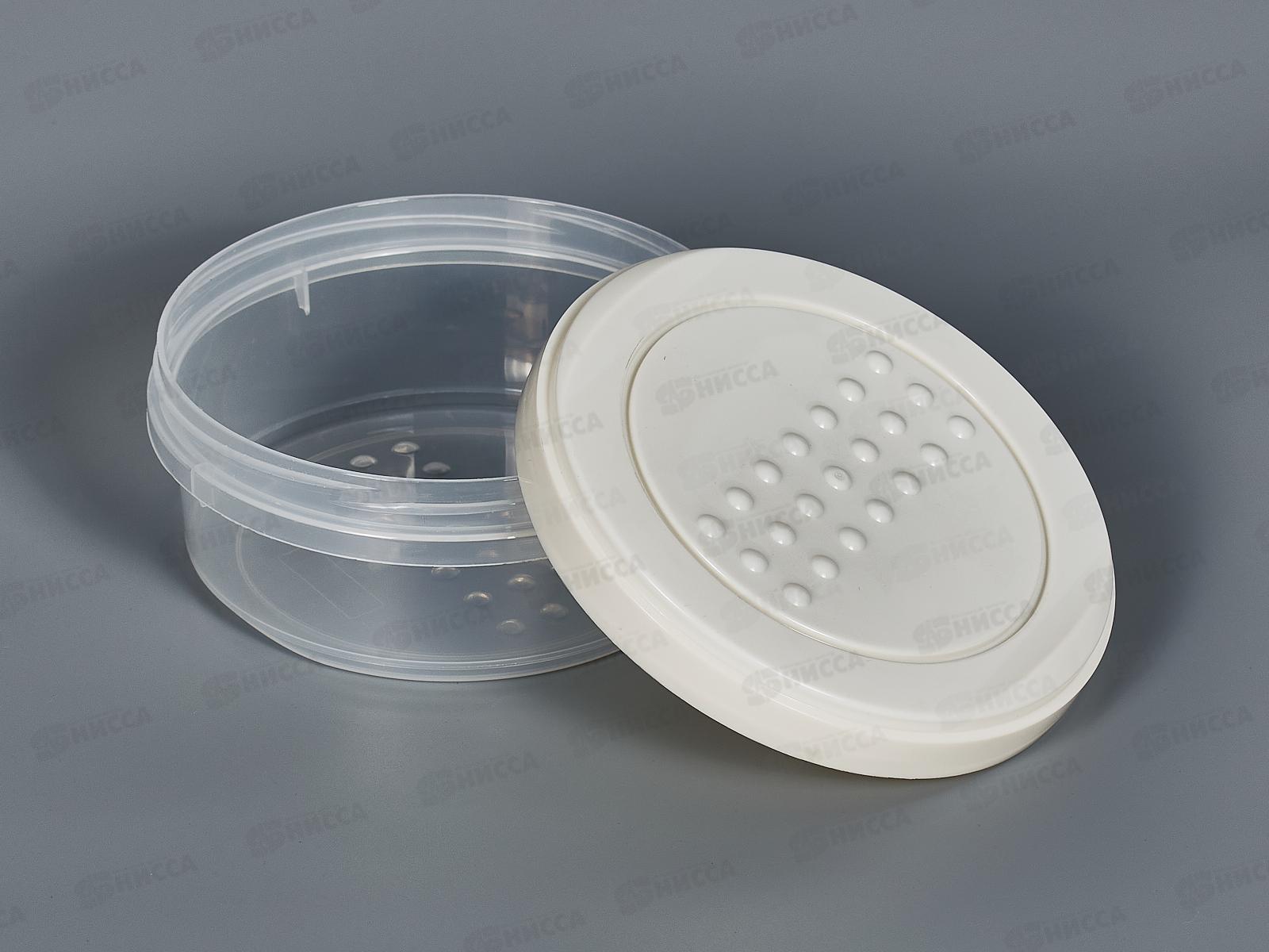 Банка 0,35л Asti с крышкой светло-бежевый 221101825/01 *14