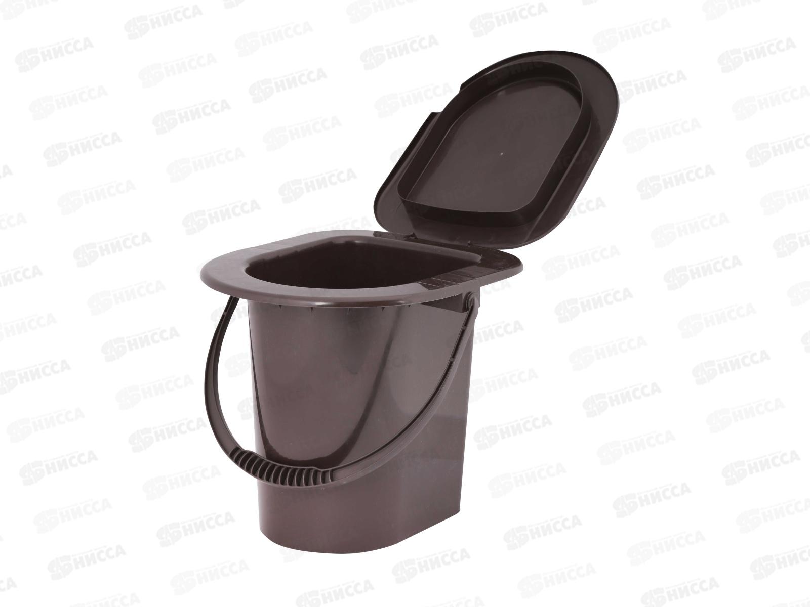 Ведро-туалет 13л со съемной ручкой М6081 *10