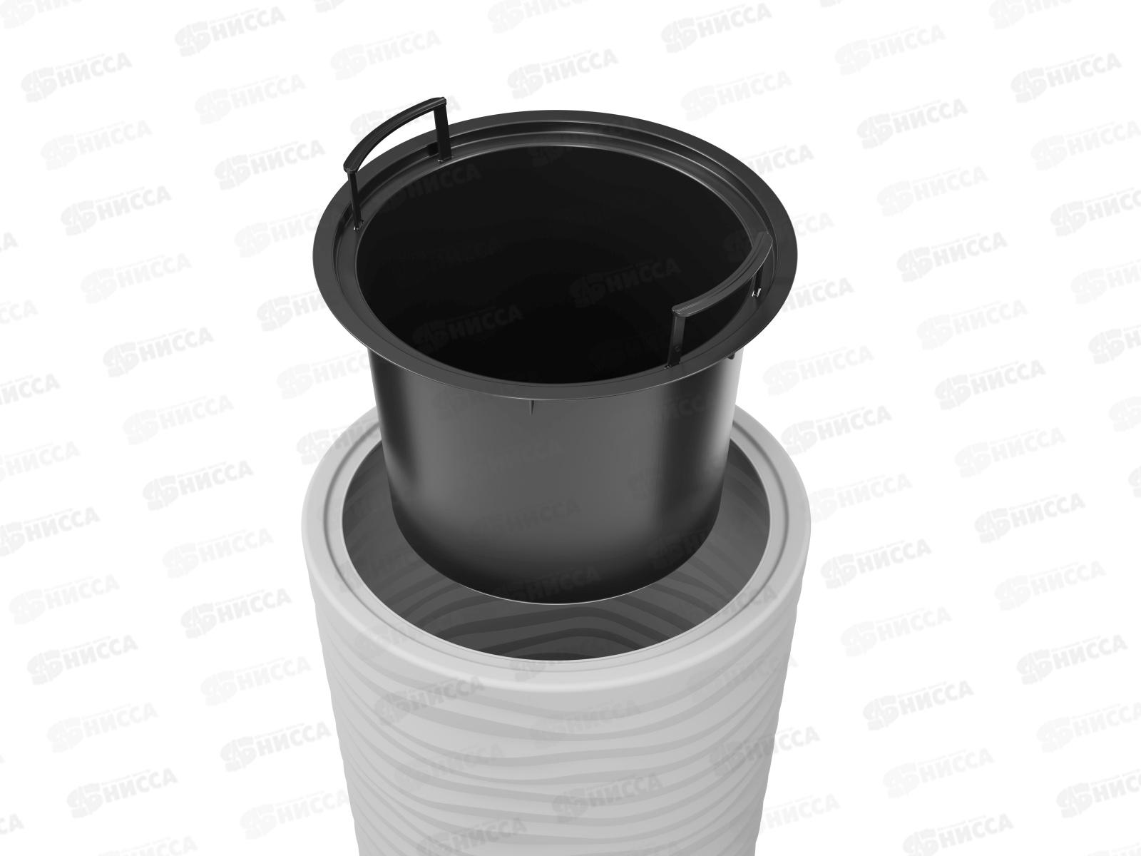 Кашпо Оазис 43л Серый М8079 *2