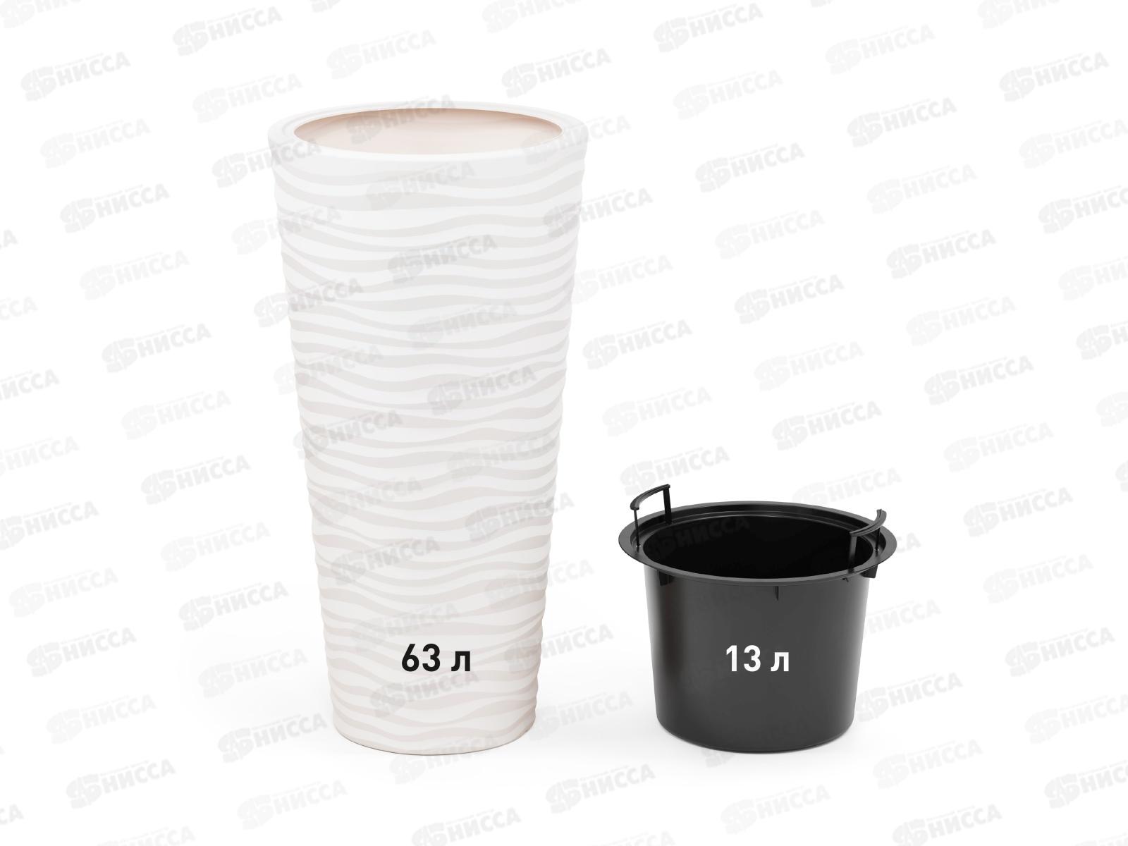 Кашпо Оазис 63л Белый М8081 *2