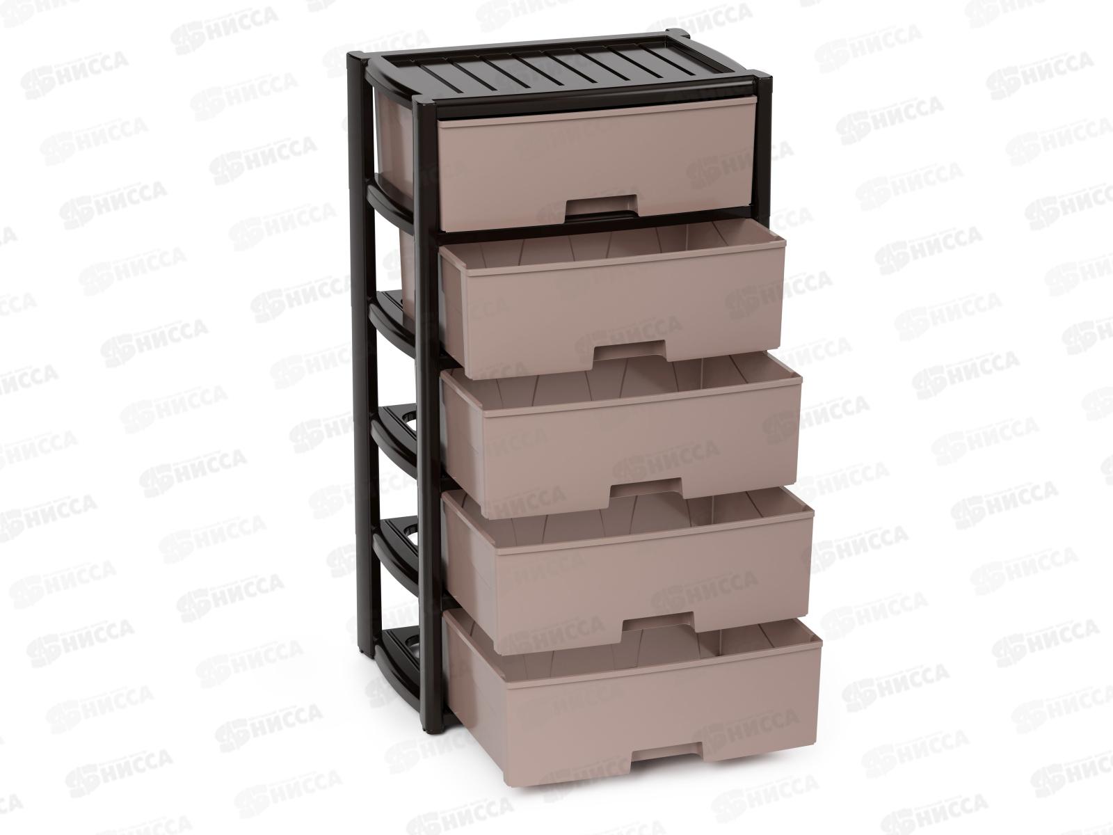 Комод 5-х секционный  &quotКолорит&quot широкий Венге М8762 *1