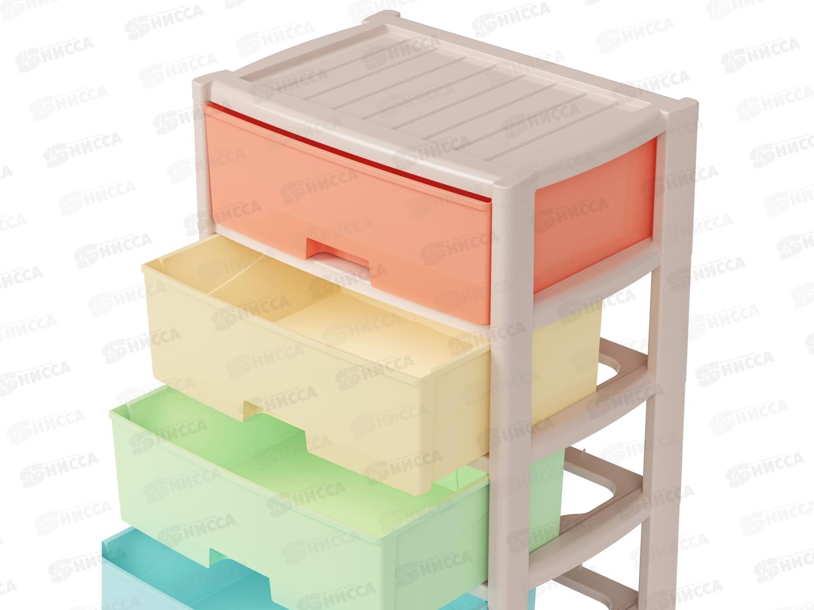 Комод 5-х секционный  &quotКолорит&quot широкий Цветной М8823 *1