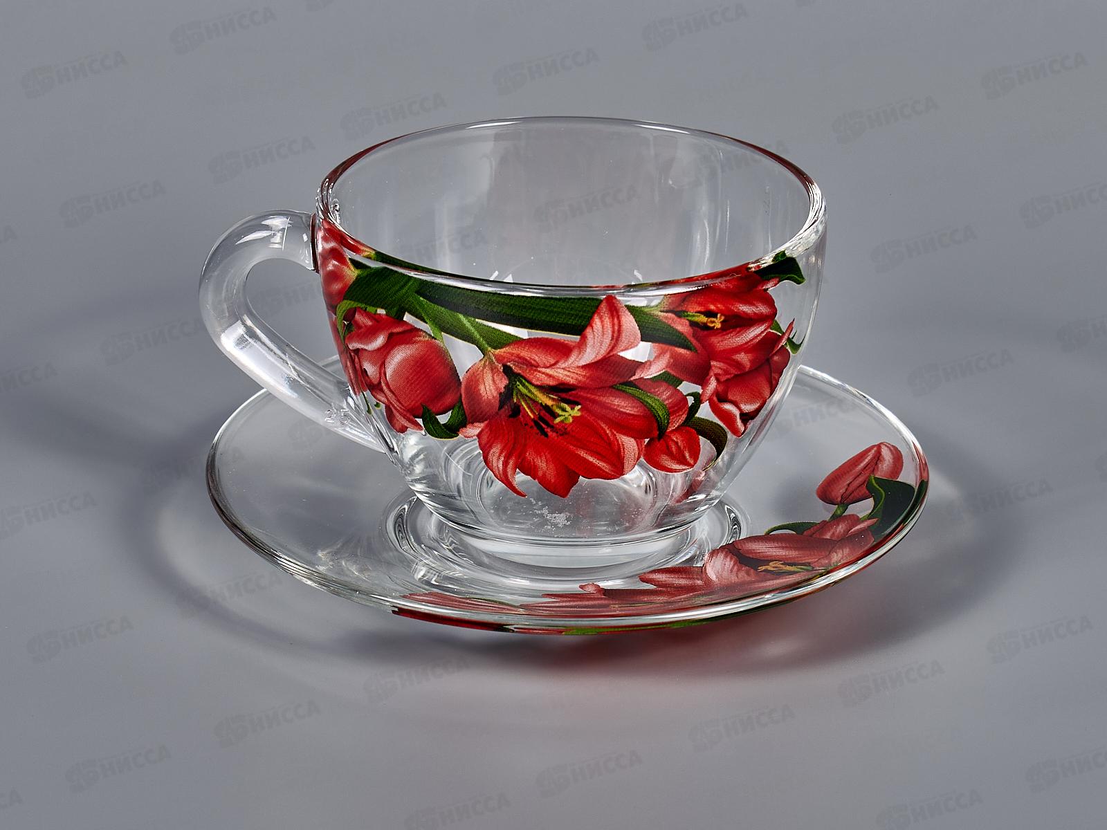 Чайная пара 337-Д Тюльпаны