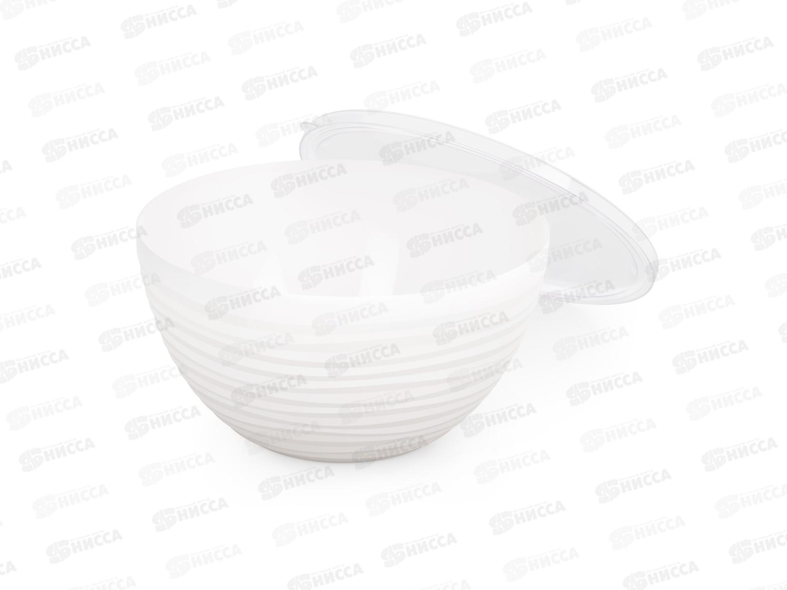 Чаша &quotОазис&quot 4л с крышкой  белый М8404 *16