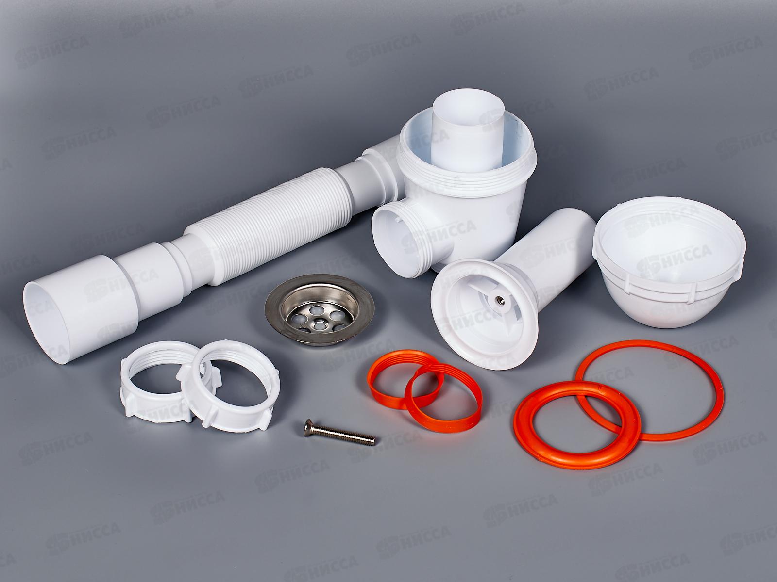 Сифон СМ-01 для мойки (литой)