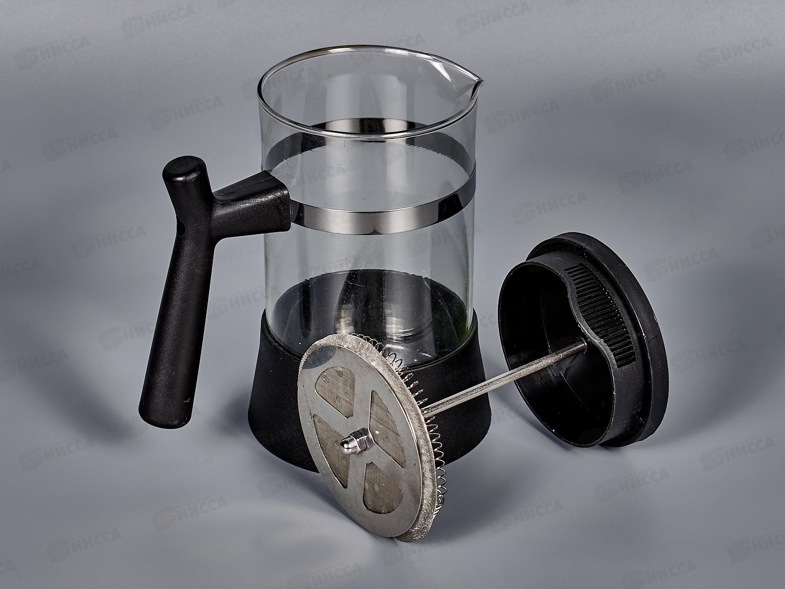 Френч-Пресс 0,6л Черный AST-006-SY-600CFBL *48