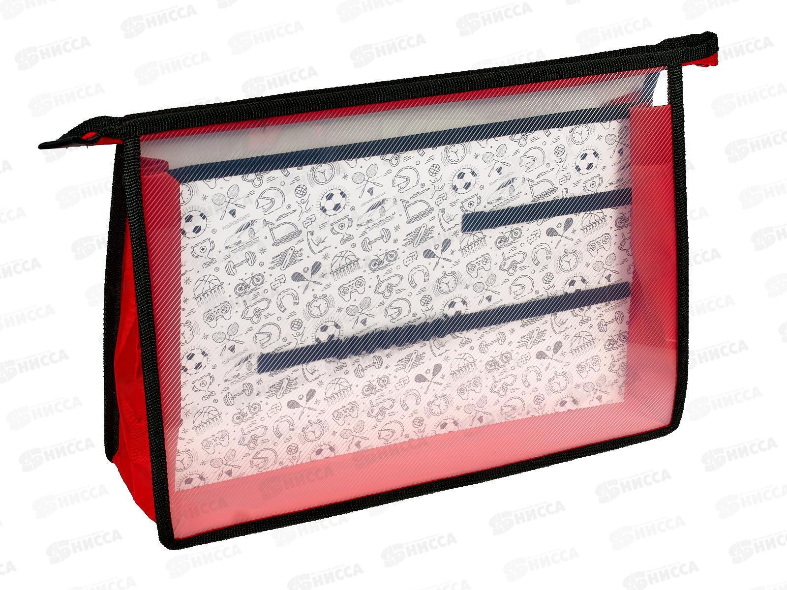 Папка д/труда ПЧЕЛКА А4 молн.верх.диз. T-Rex 2023, ПТР-22 *40