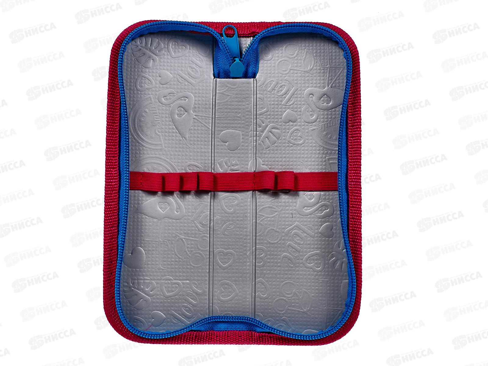 Пенал ПЧЕЛКА 1 отд. Принцесса в голубом 190*65 ПО-01  *60