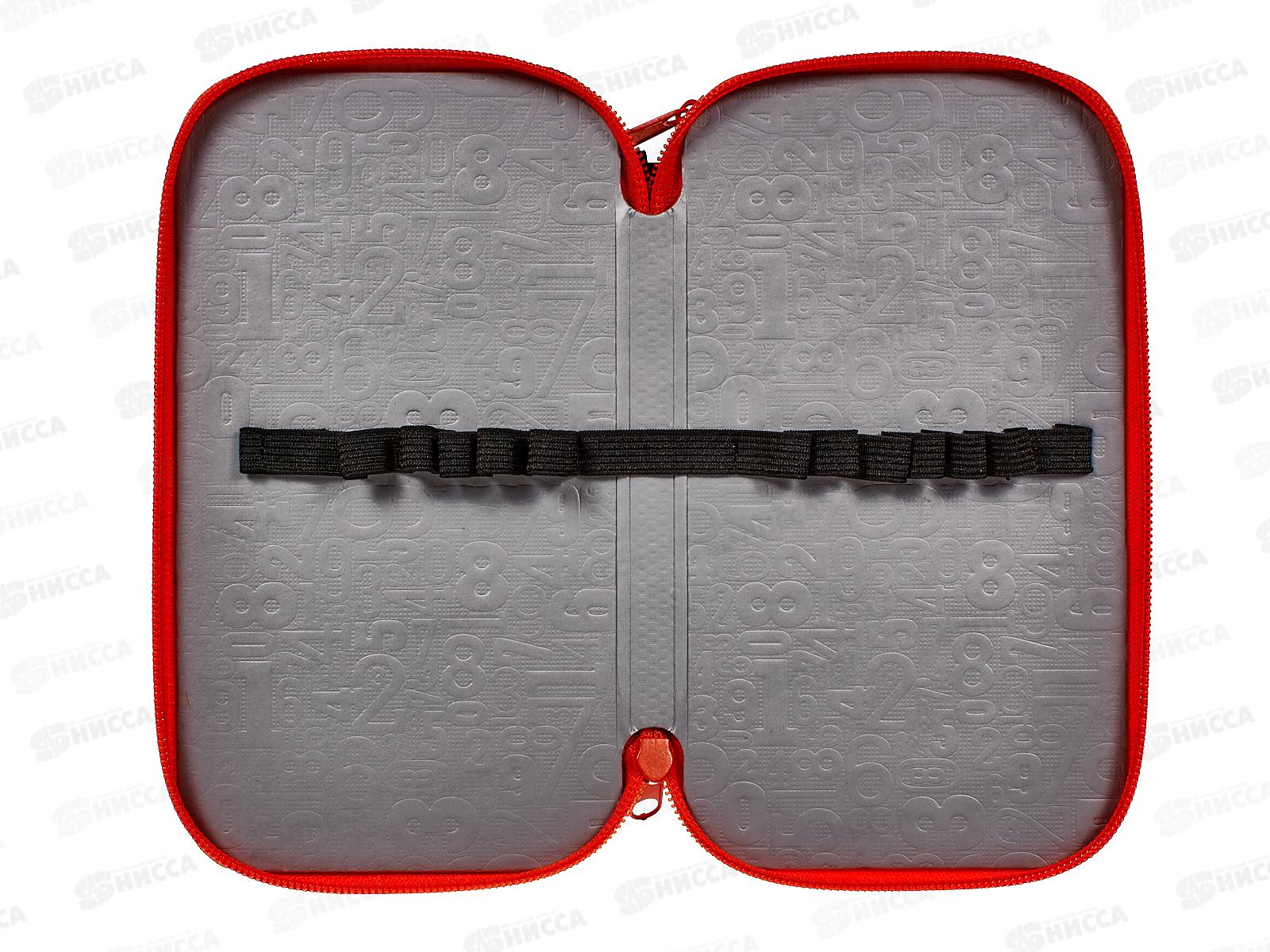 Пенал ПЧЕЛКА 2отд., Крутой енот 190*105, ПО-090 *30