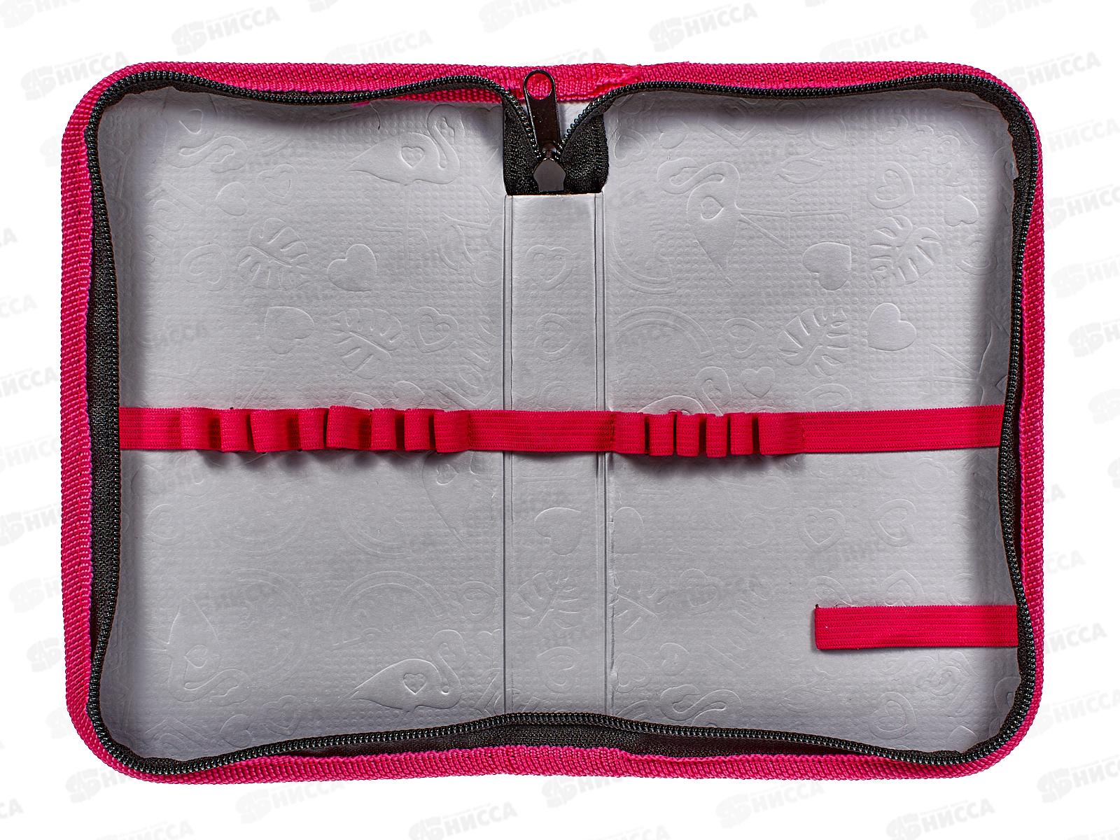 Пенал ПЧЕЛКА 1отд., Панда в очках 2023 190*115, ПО-62 *35