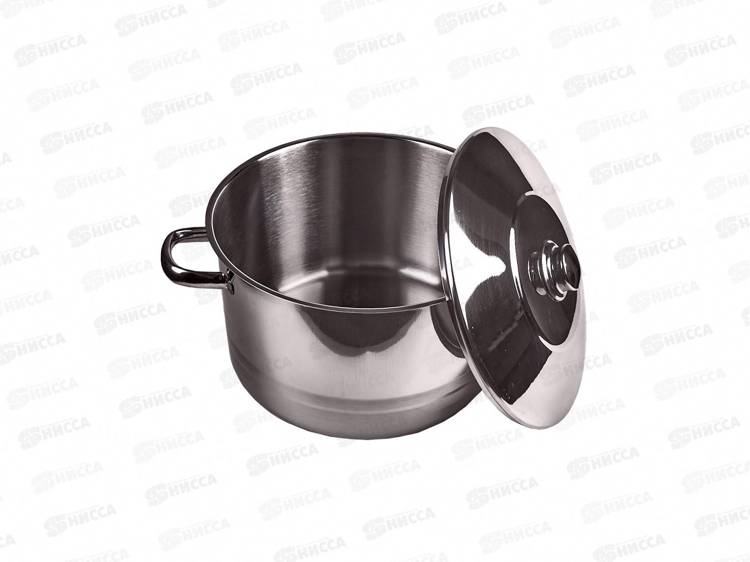 Кастрюля Arian Lion 11л с крышкой,  нержавеющая сталь 4TTCLK1128006