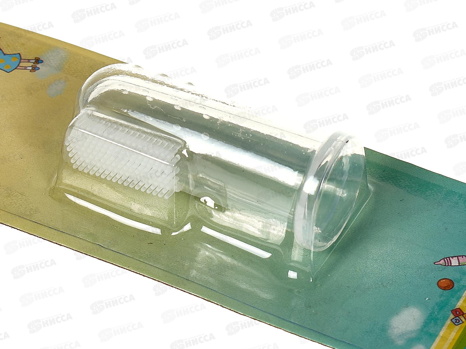 Зубная щетка силиконовая арт 1835