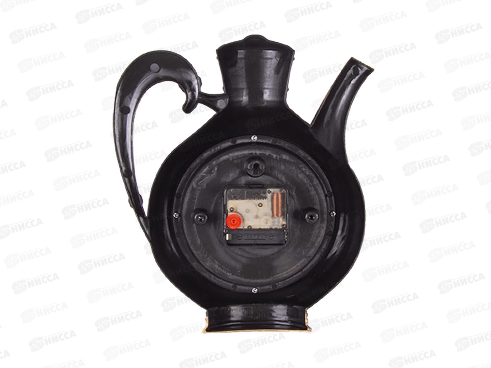 Часы настенные &quot21 Век&quot 2622+2-005(5) модель Joy Рубин черный с медью (чайник+2чашки)