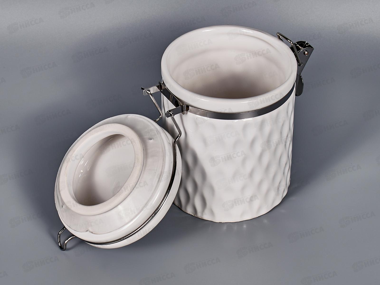 Банка Жемчужная волна 750мл с клипсой в подарочной упаковке MFK07953