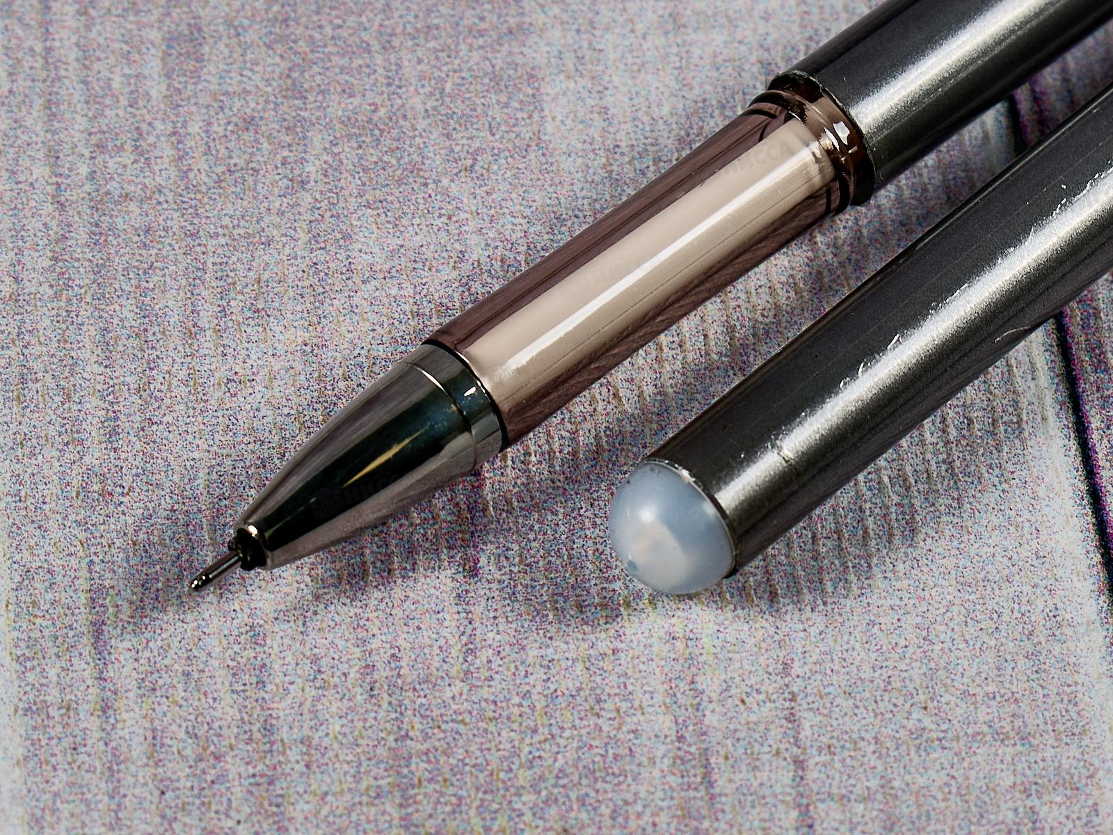 Ручка пишет-стирает OfficeSpace черная.19584*12