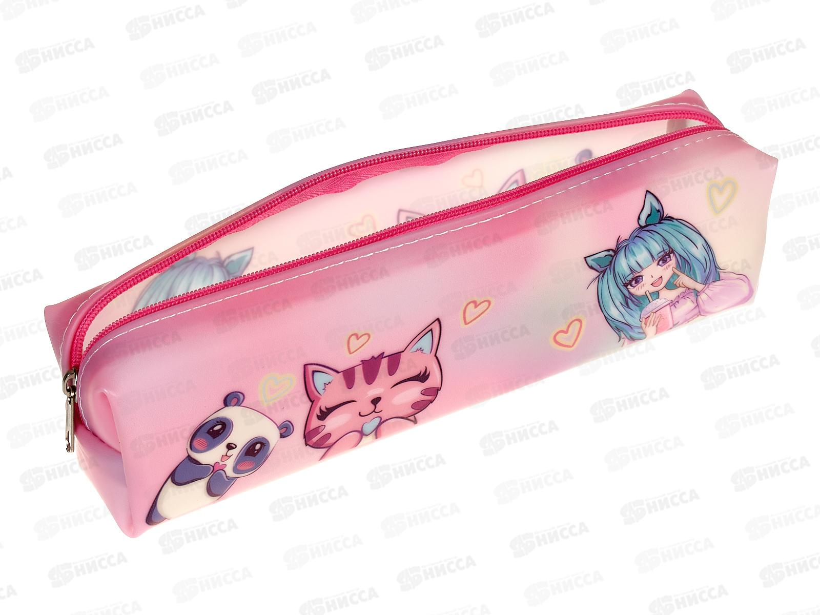 Пенал-косметичка КОКОС &quotAnime Girl&quot,  20*50*40см, 230422
