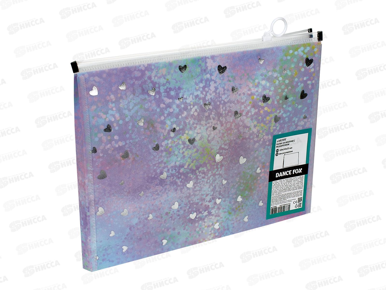 Папка на молнии deVENTE Dance Fox 180мкм 3072302