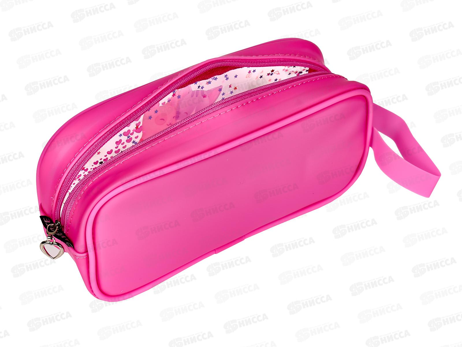 Пенал deVente Love Cats 22*10*5см, силикон.молн., 7025388