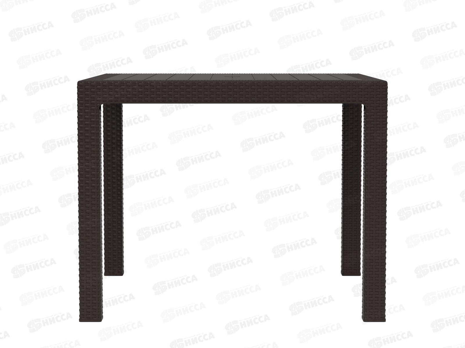 Стол &quotРотанг-плюс&quot 940*940*740мм мокко М8842 *1