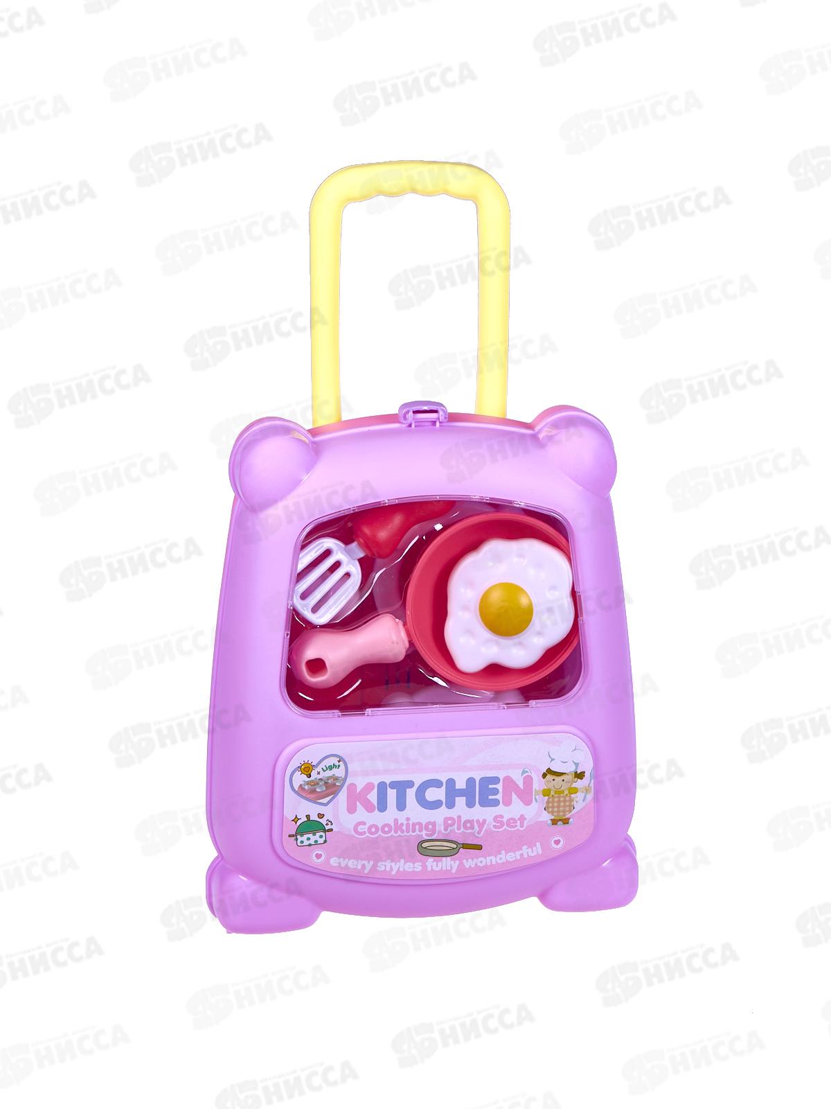 Набор посуды №HJ172A в чемодане 10пр. (свет, звук) 31,5*9*18