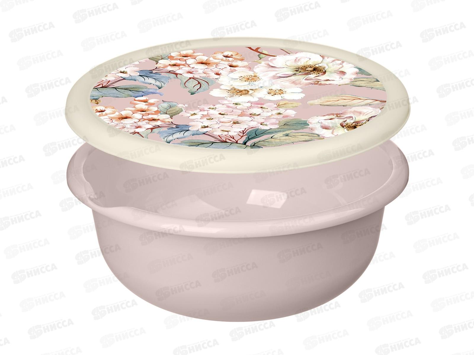 Миска 1,2л Modena с крышкой бежевый 221160127/06 *18