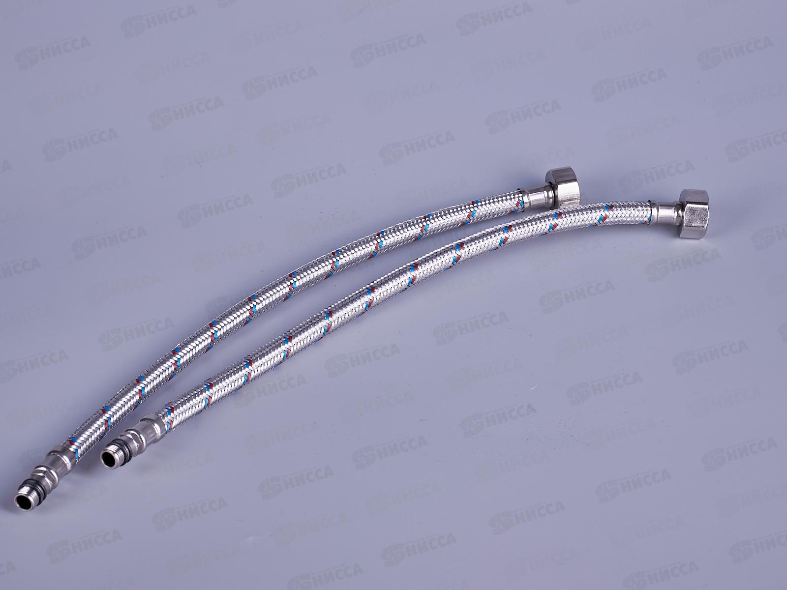 Смеситель для кухни ЭВЕРЕСТ бок В58-028 с гибким изливом на гайке   53246