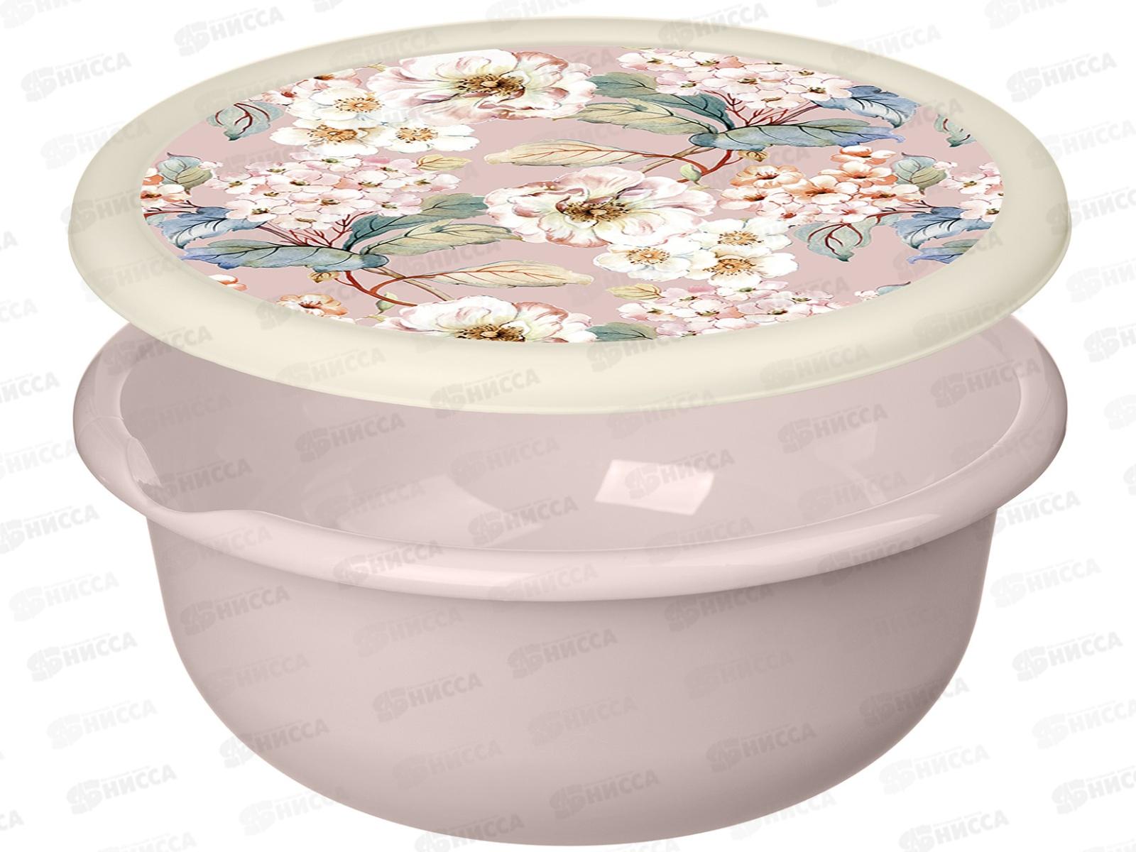 Миска 3,2л Modena с крышкой  бежевый 221160327/06 *24