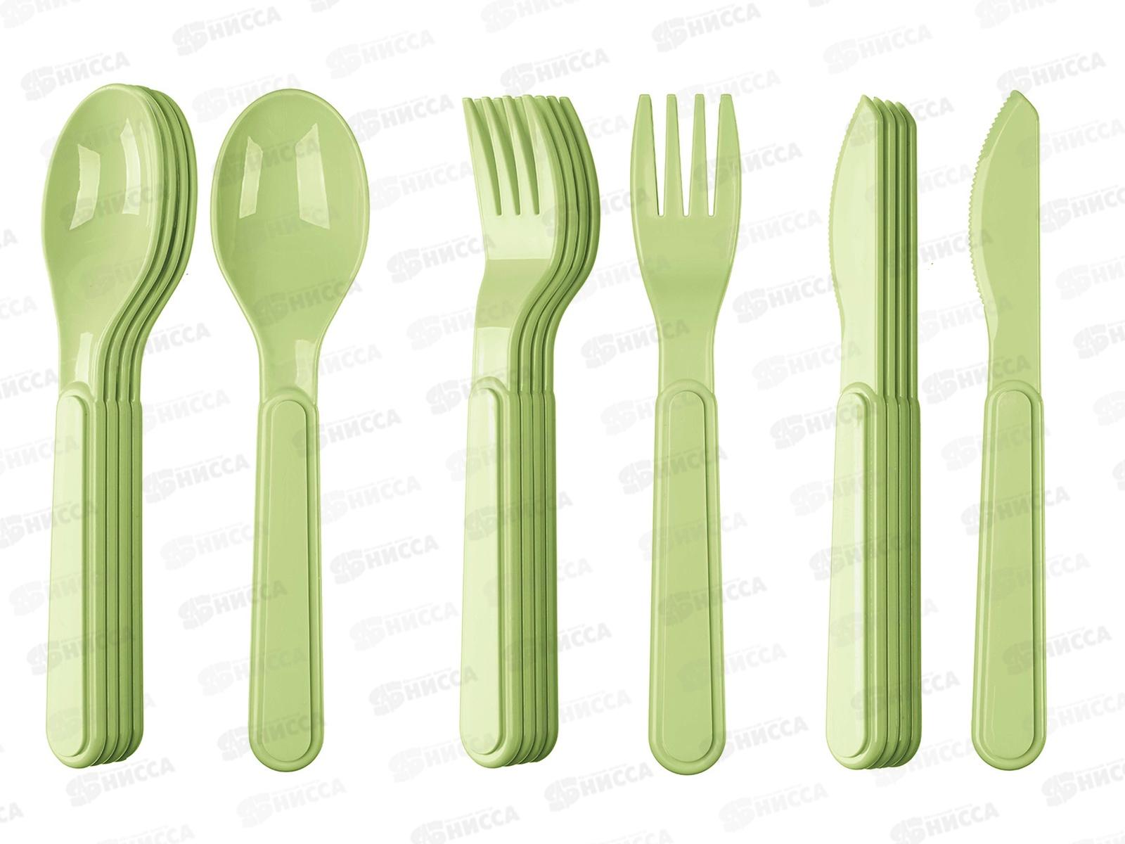 Набор для пикника (4 персоны) 25предметов Салатовый 221135520/04 *6