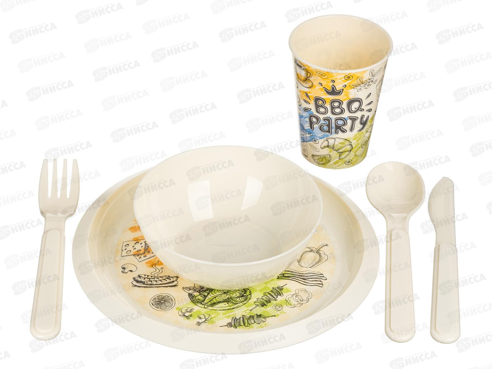 Набор для пикника (6 персон) 37предмета светло-бежевый 221137825/01