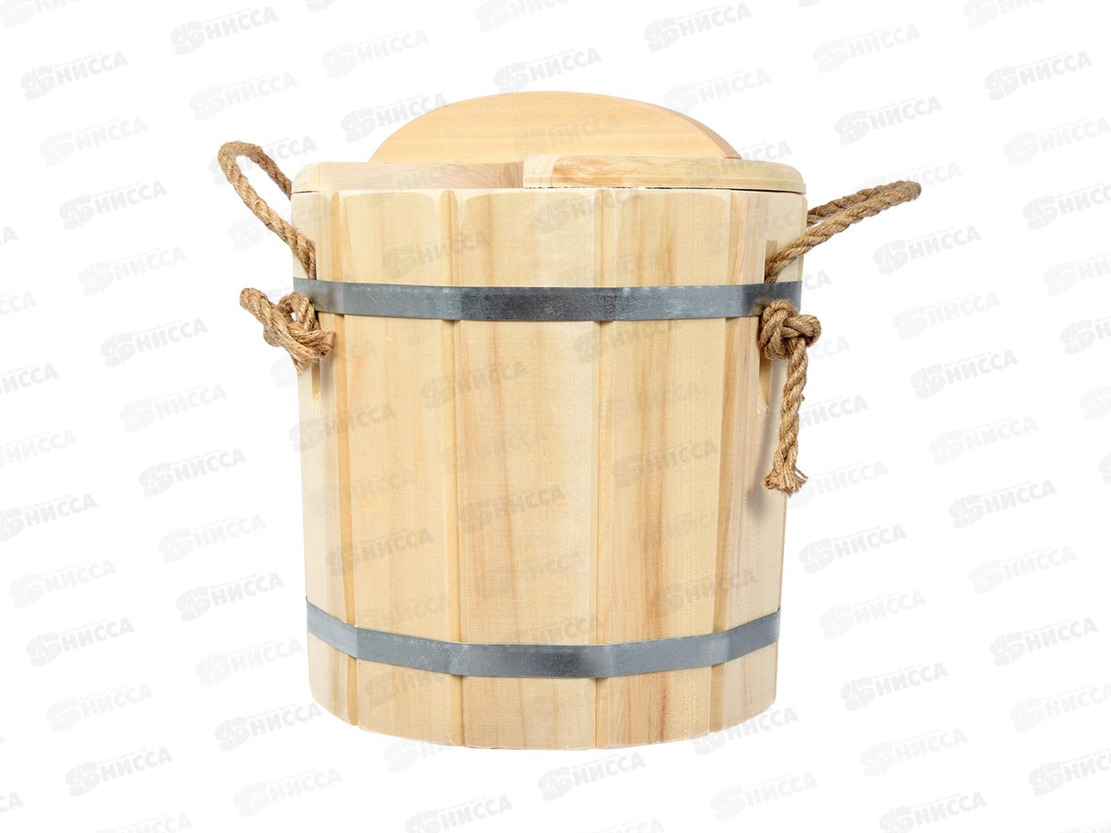 Запарник 9литров с крышкой &quotHot Pot&quot липа.33223*1