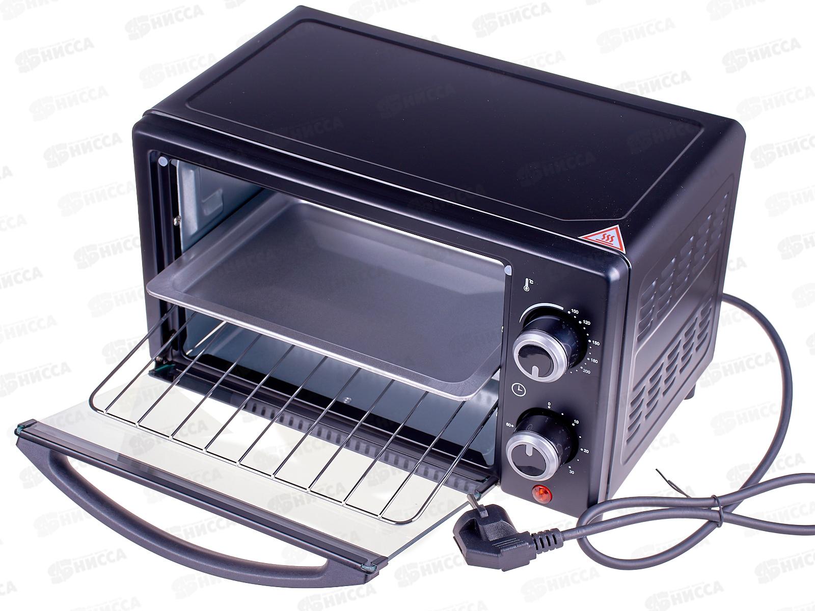 Духовка электрическая SA-7023BK 1000Вт 12л таймер