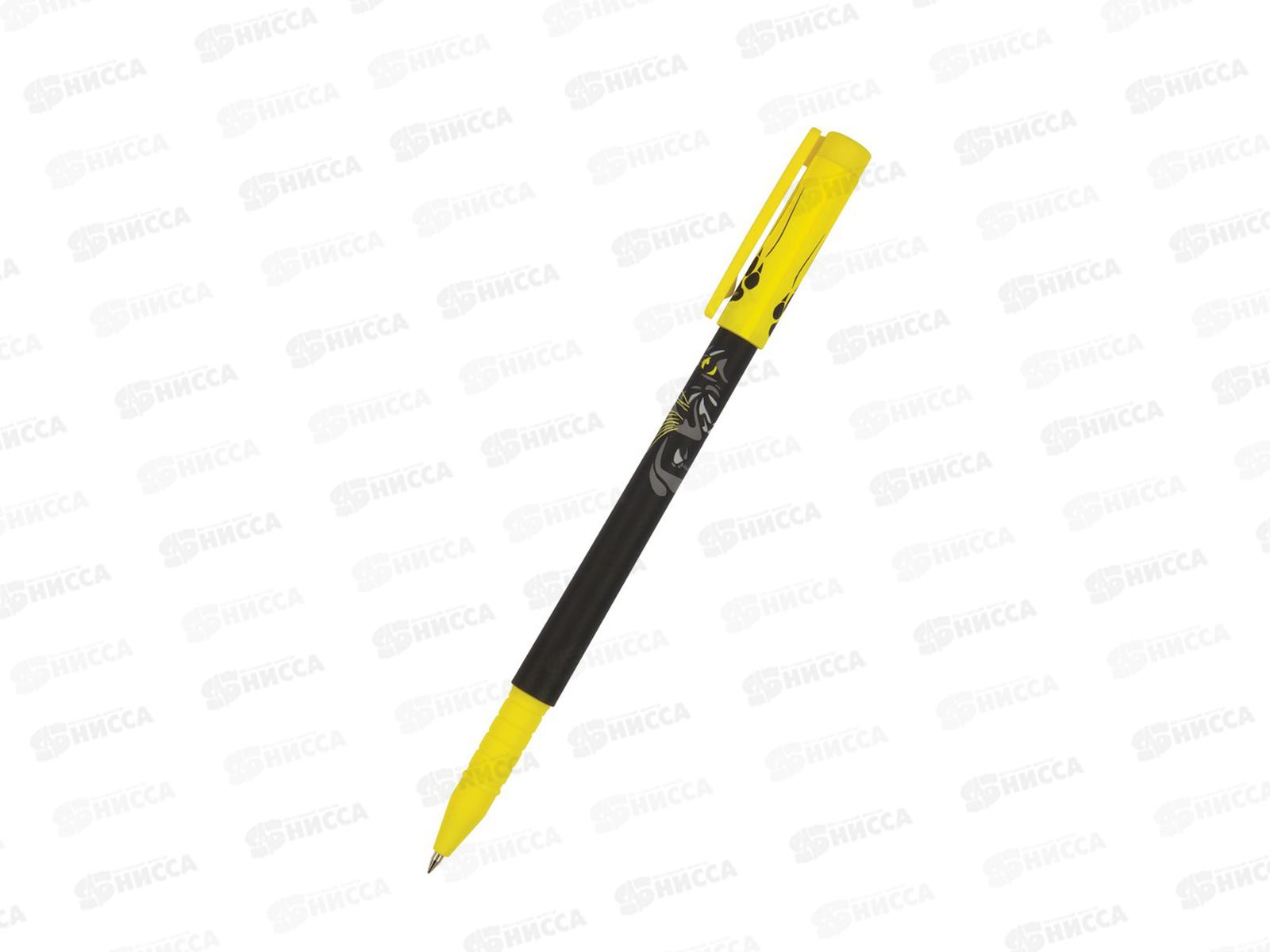 Ручка шариковая B.V. FunWrite Взгляд зверя.Пантера,синяя,20-0212/47*24/288