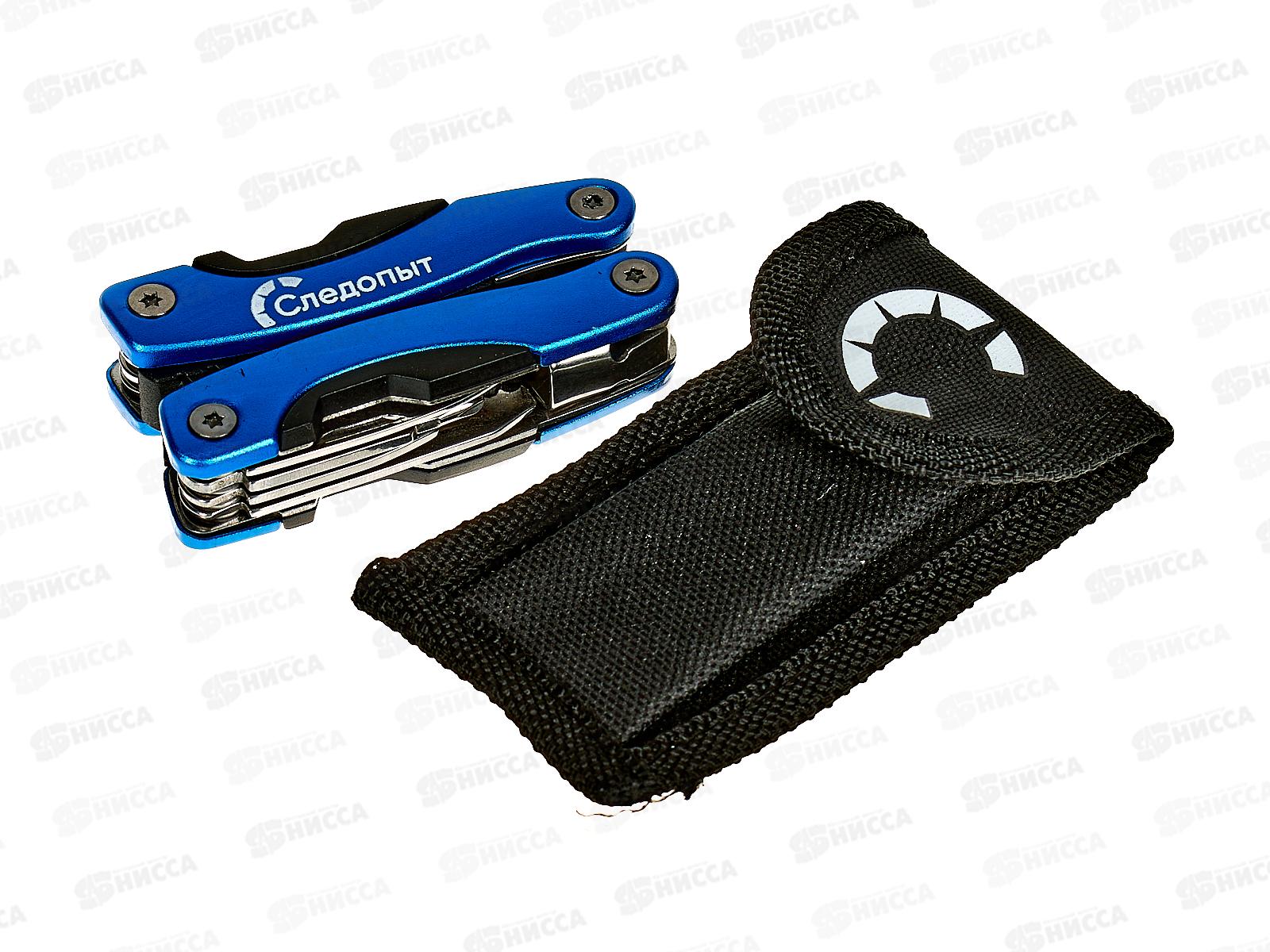 Мультитул (плоскогубцы) Следопыт, мал. 9пр. в чехле, в коробке, MT-06