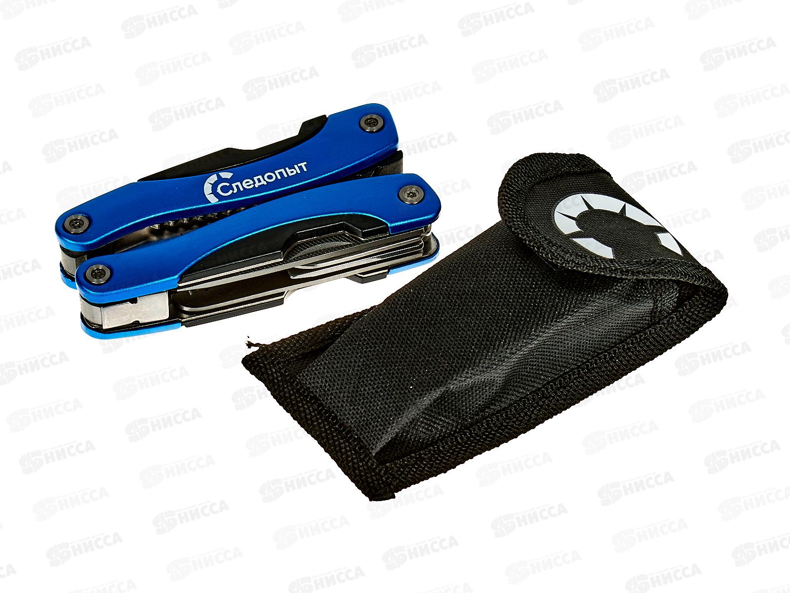 Мультитул (плоскогубцы) Следопыт, средний 11пр. в чехле, MT-07