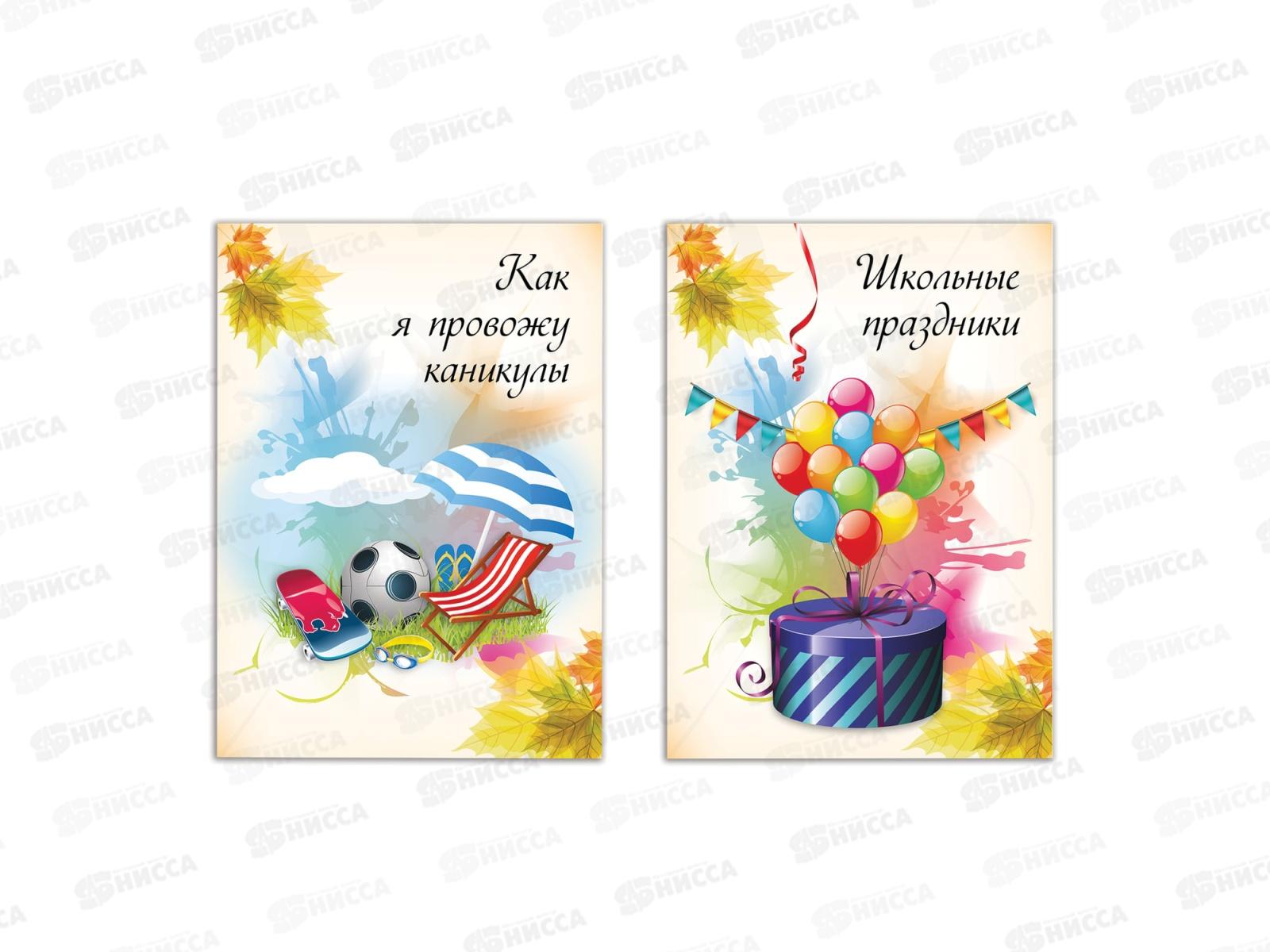 Листы-вкладыши для портфолио школьника BRAU,30разд,32л.,127550  *5/60