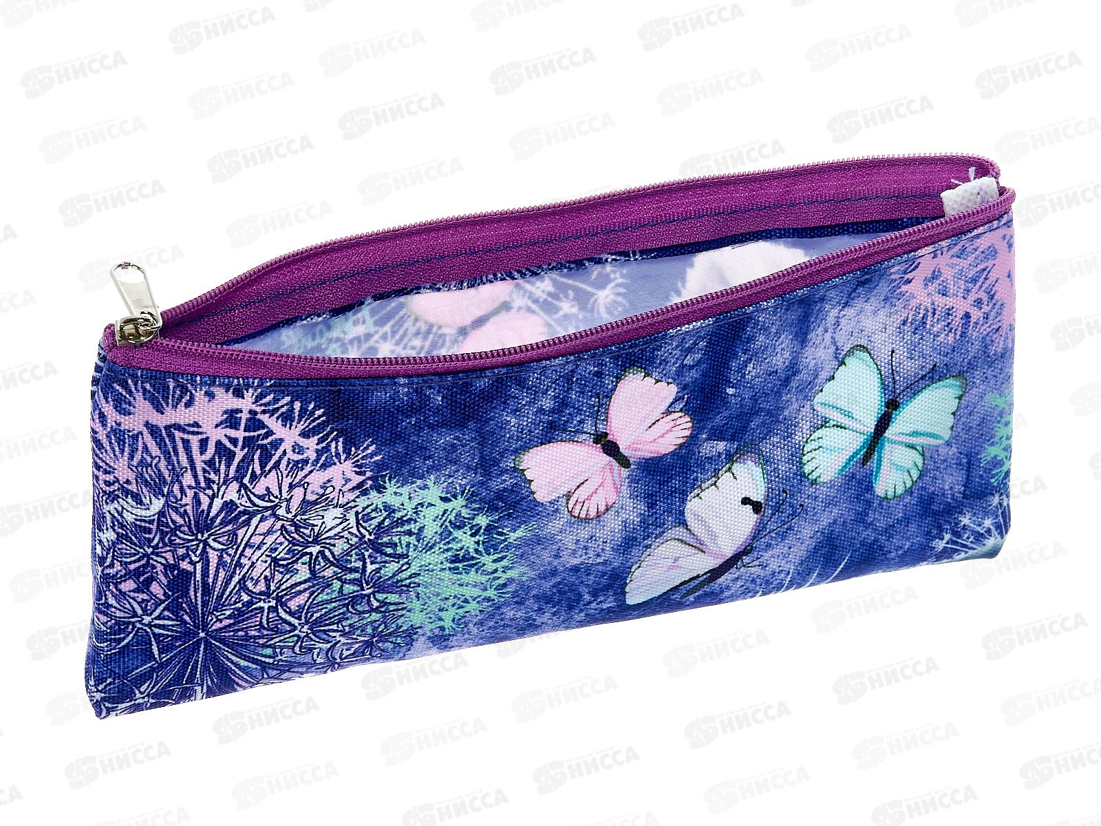 Пенал Attomex 21*9*1см Cute Kitty молн., текстиль 7024322